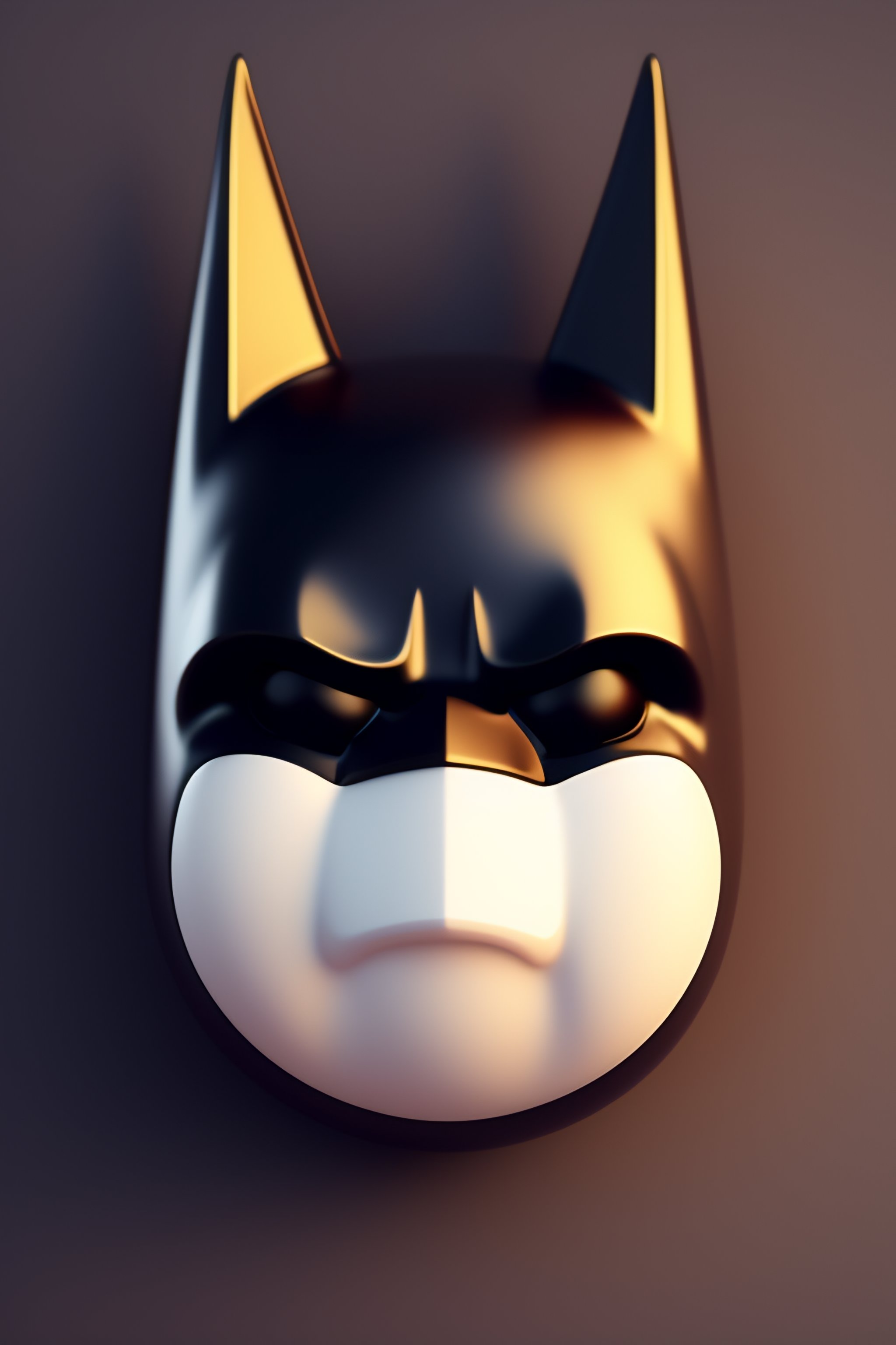 batman face cartoon
