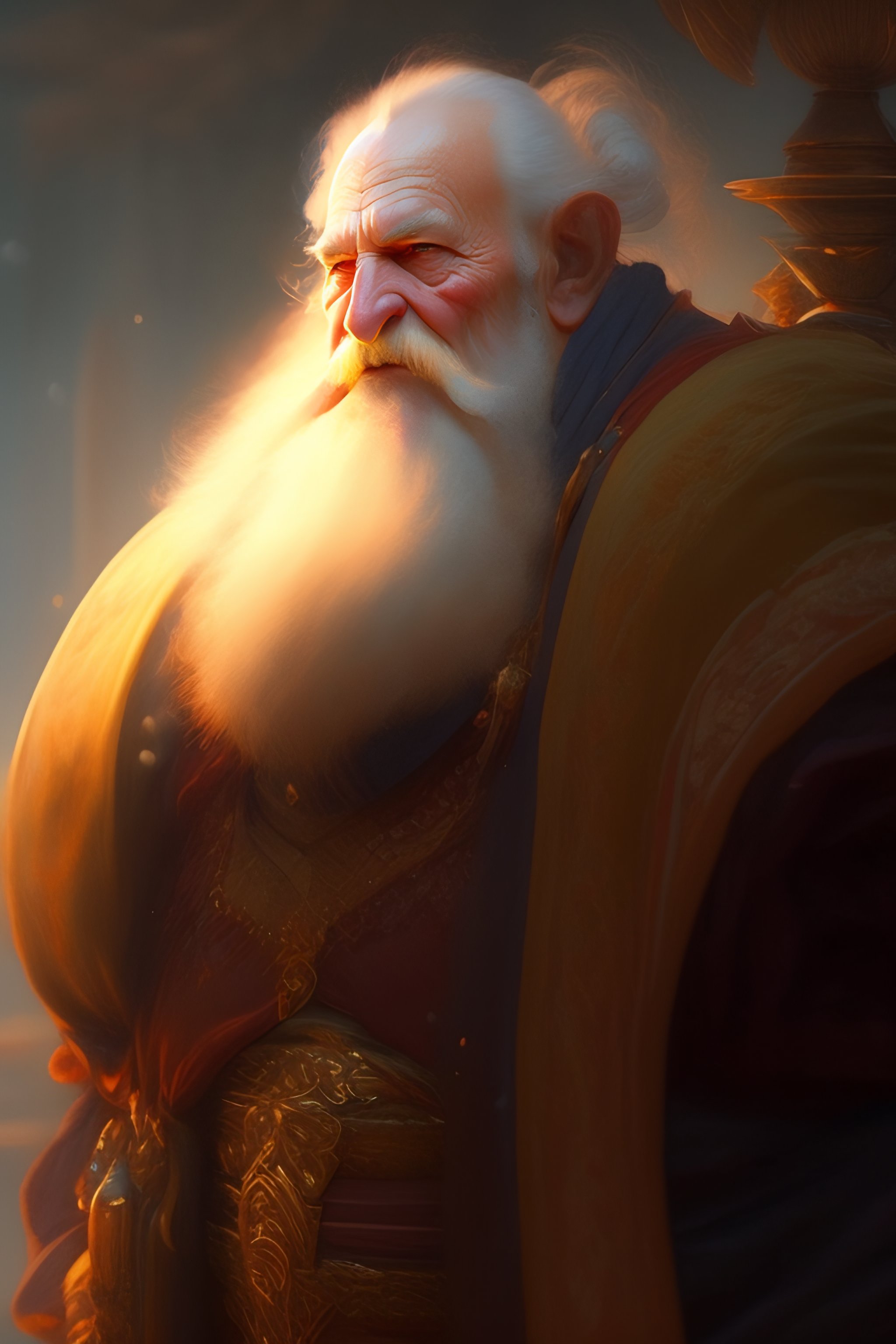 Lexica - Old gnome librarian, by justin gerard and greg rutkowski ...