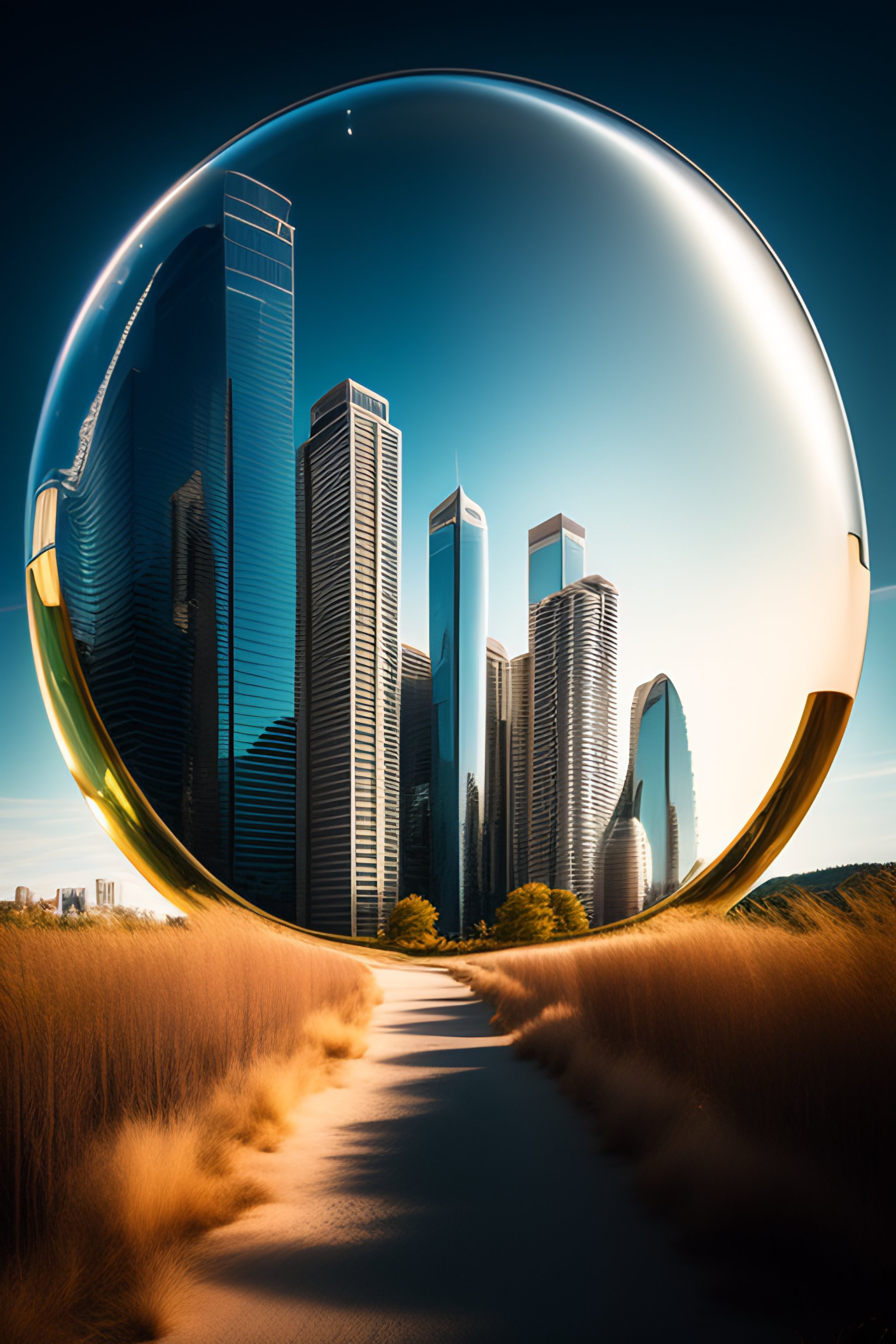 Lexica - City in a bubble