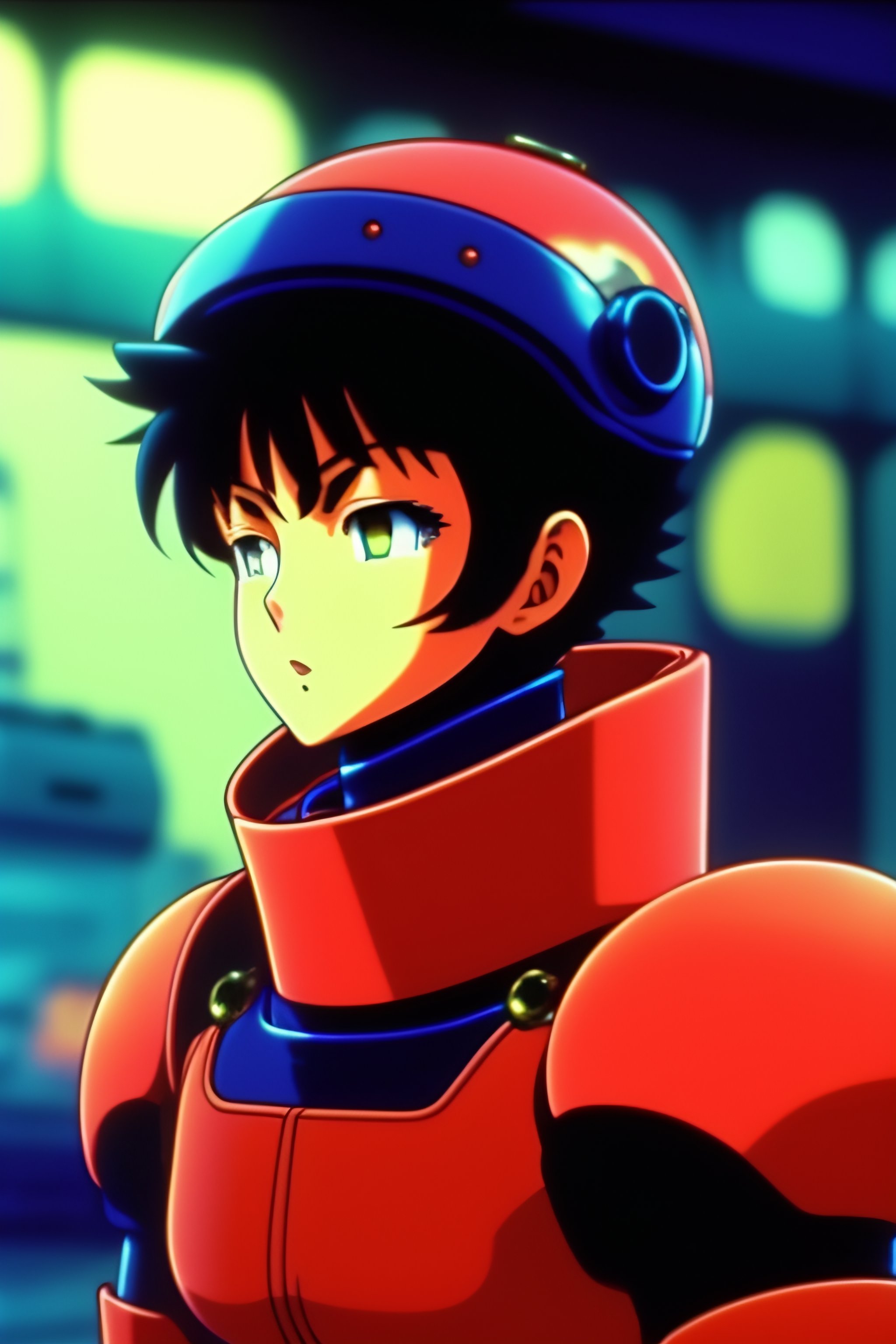 Lexica - Vintage anime screenshot from Akira, 90's anime aesthetic