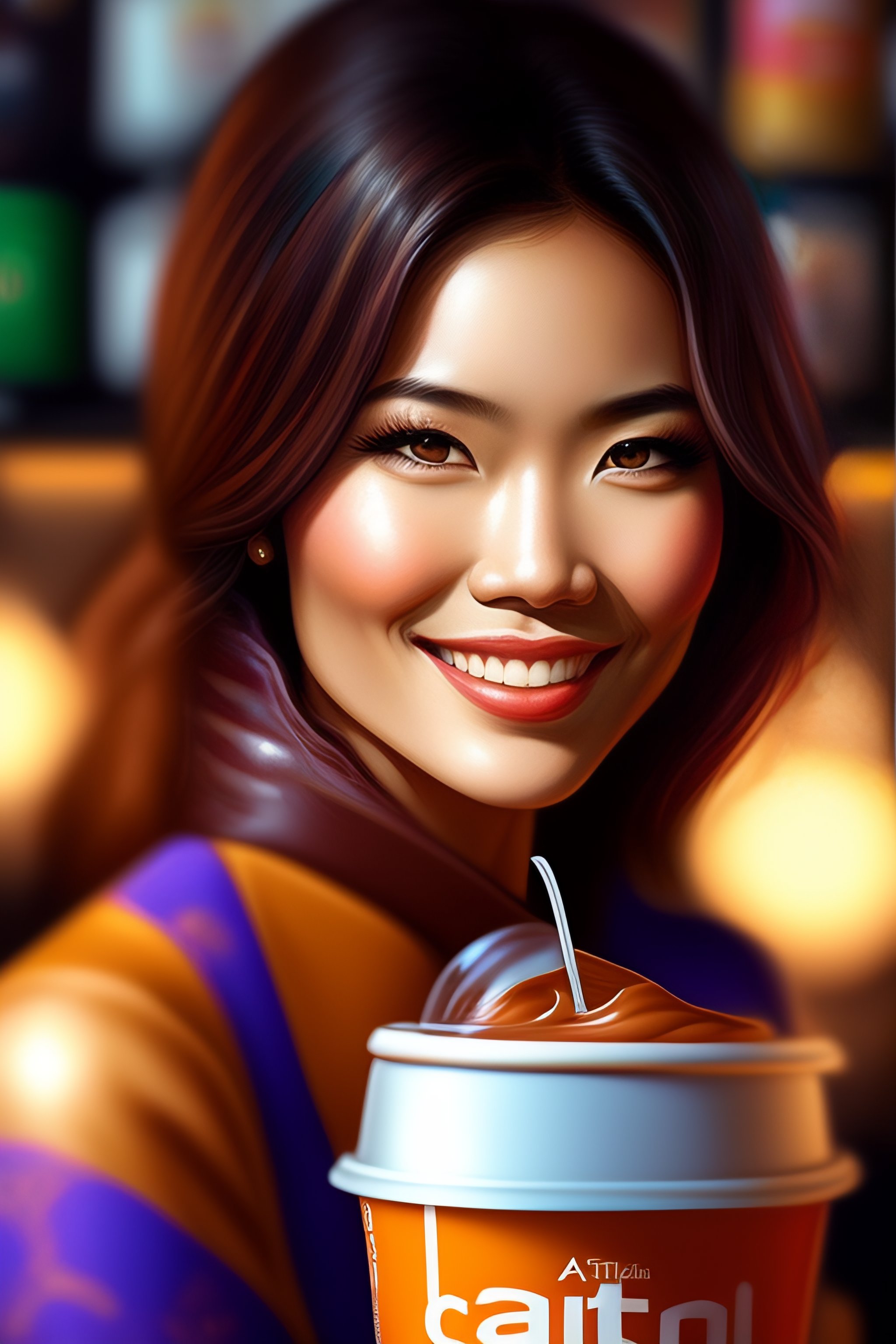 Lexica A good Coffee drink food supplement, thai women and smileful