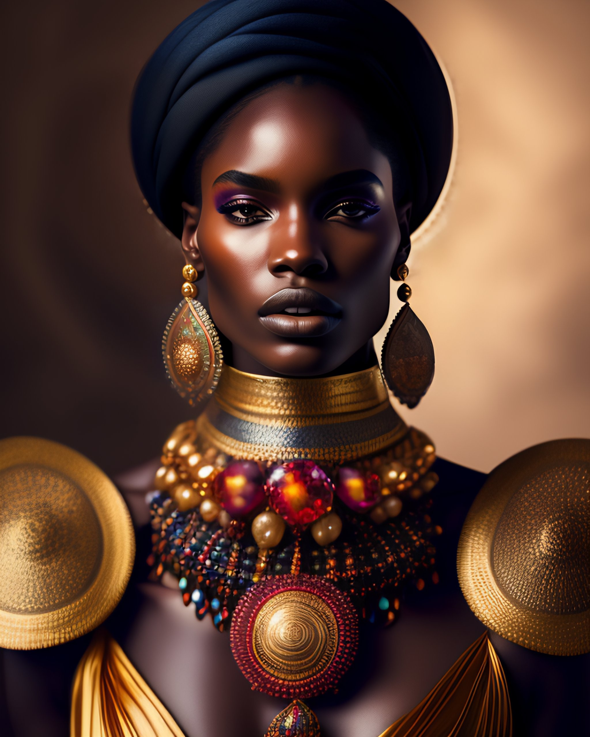 beautiful african tribal women