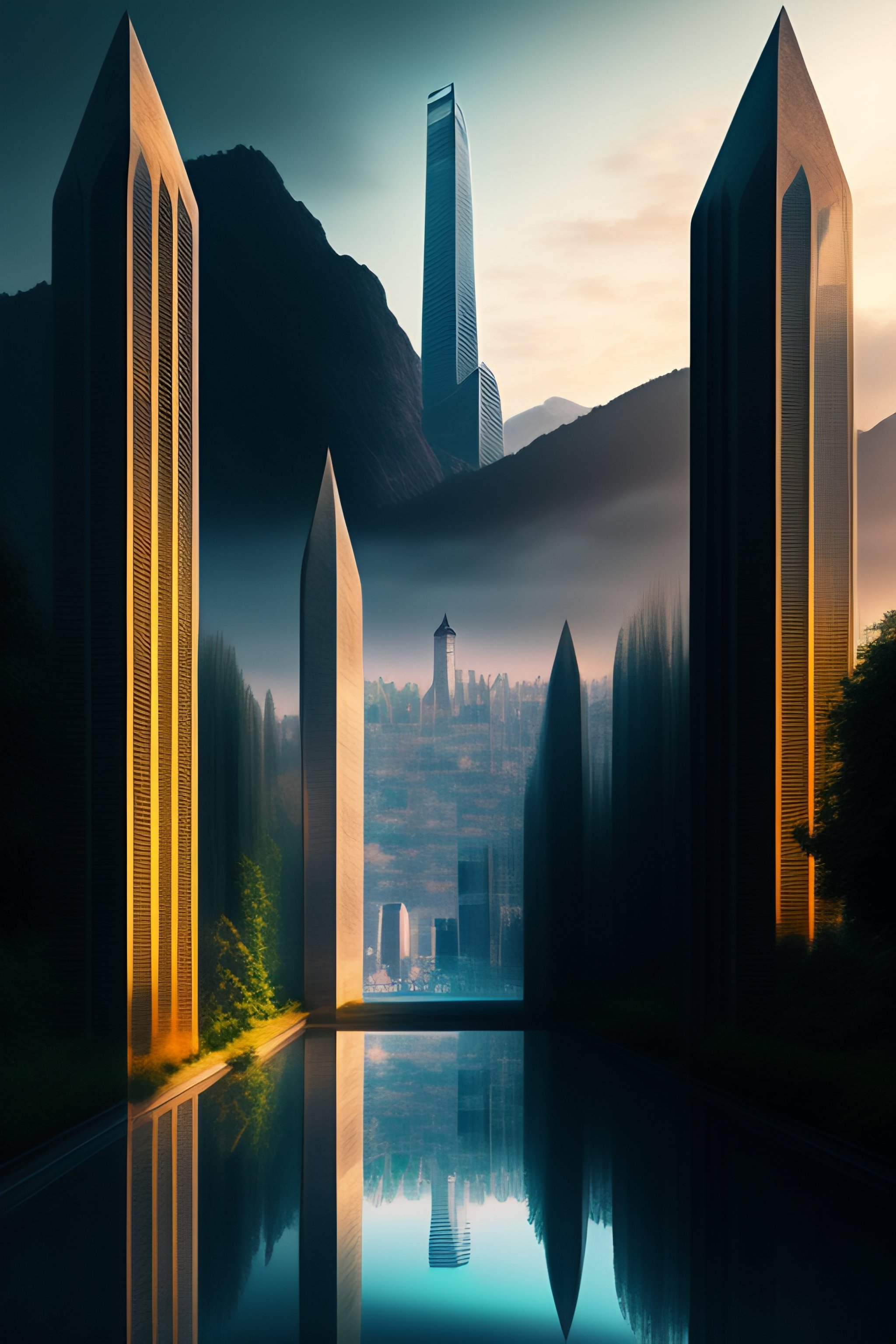 Lexica - A big city of stone and glass