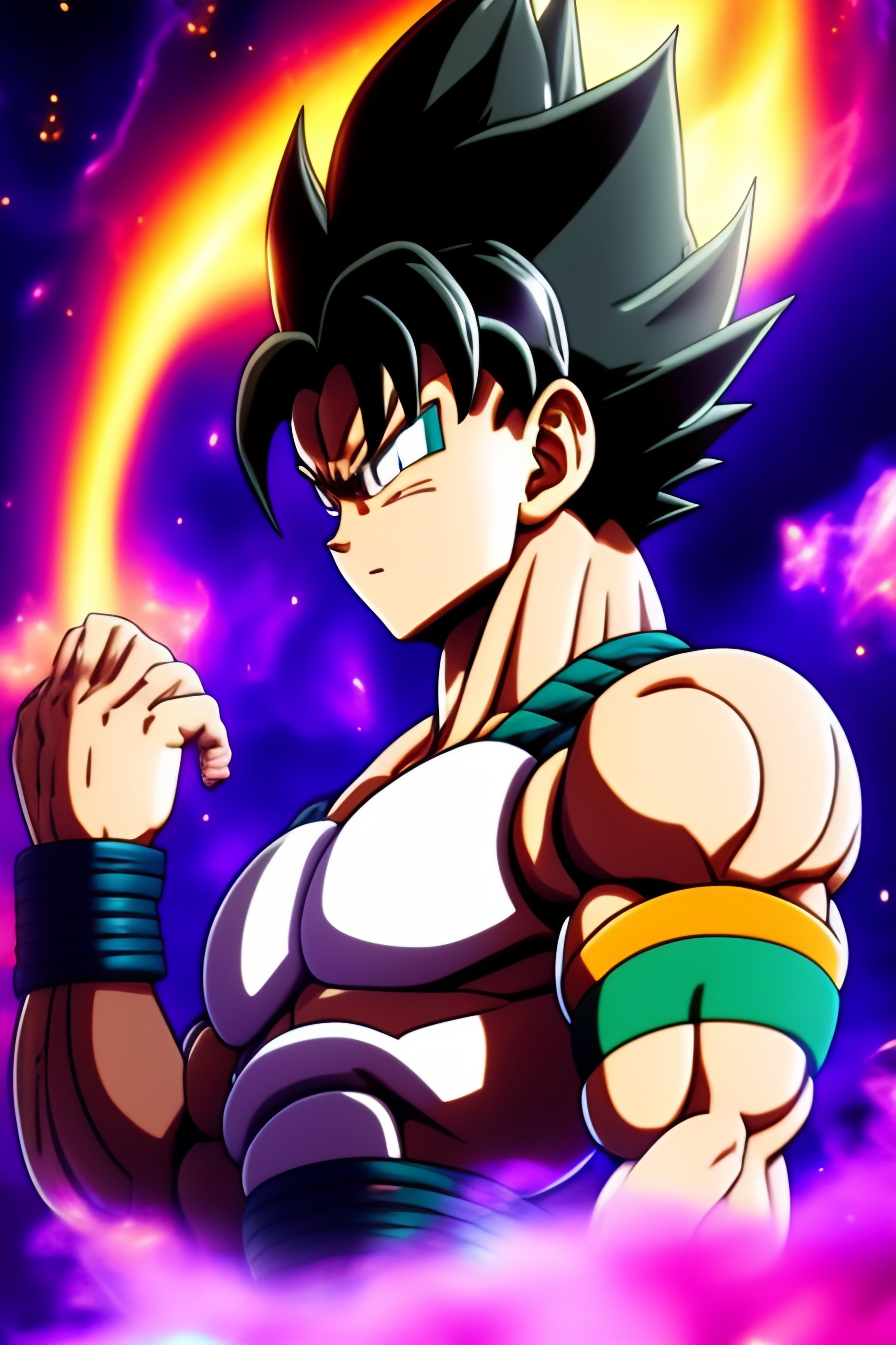 Lexica - Freezer, dragon ball, anime style, fire background