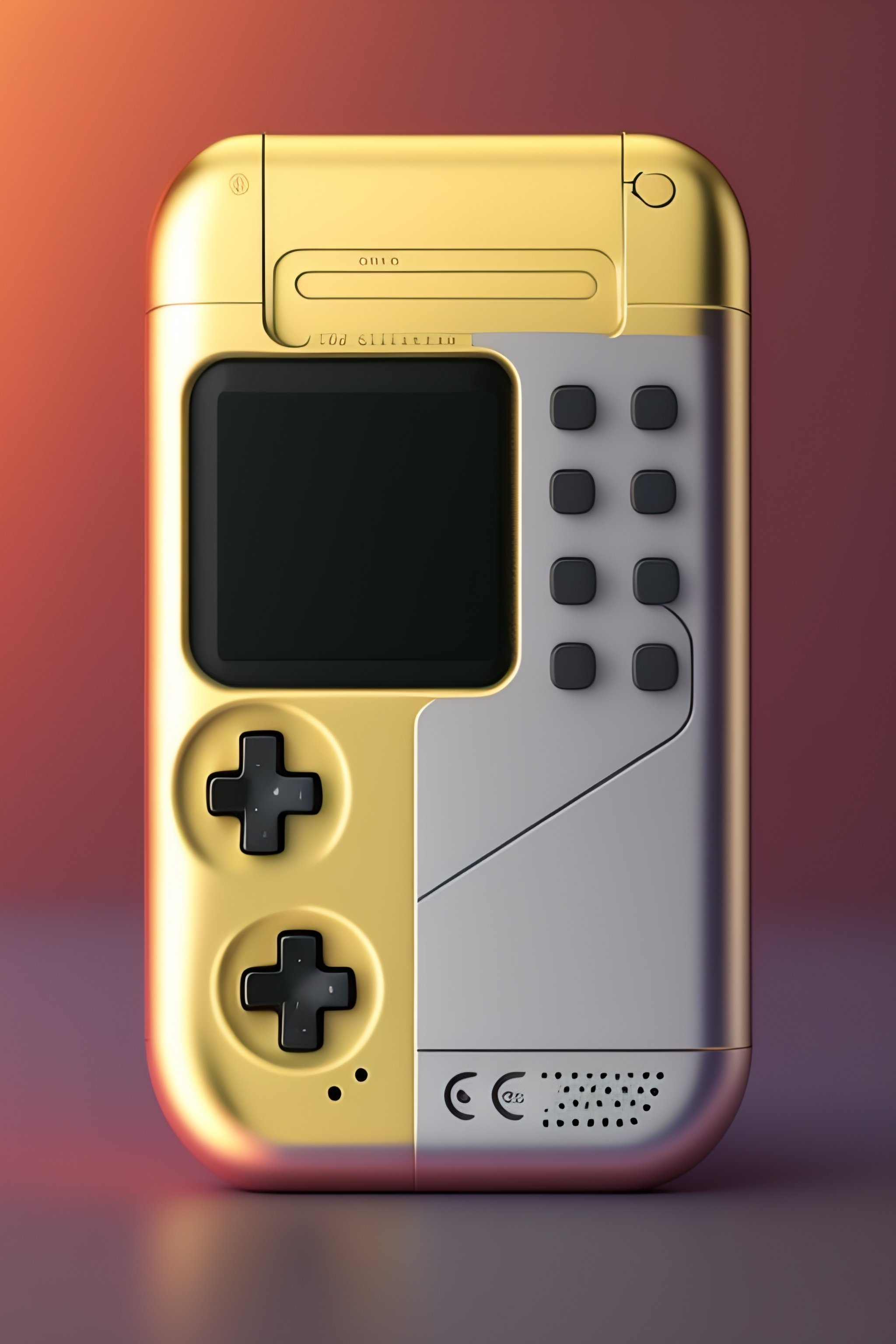 Lexica - Hyperrealistic Apple styled minimal gameboy console. highly ...