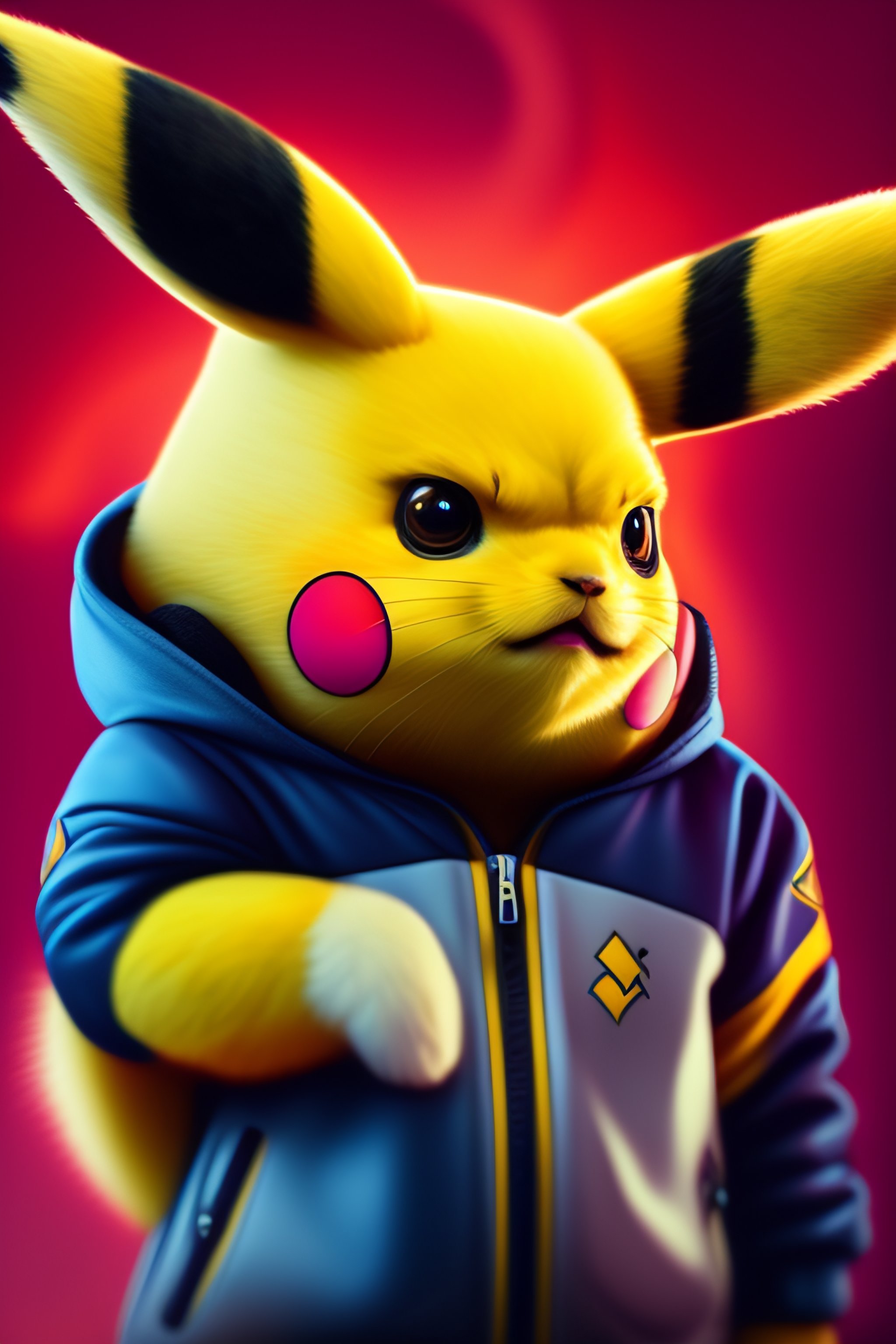 Lexica - Portrait of Pikachu of the futur