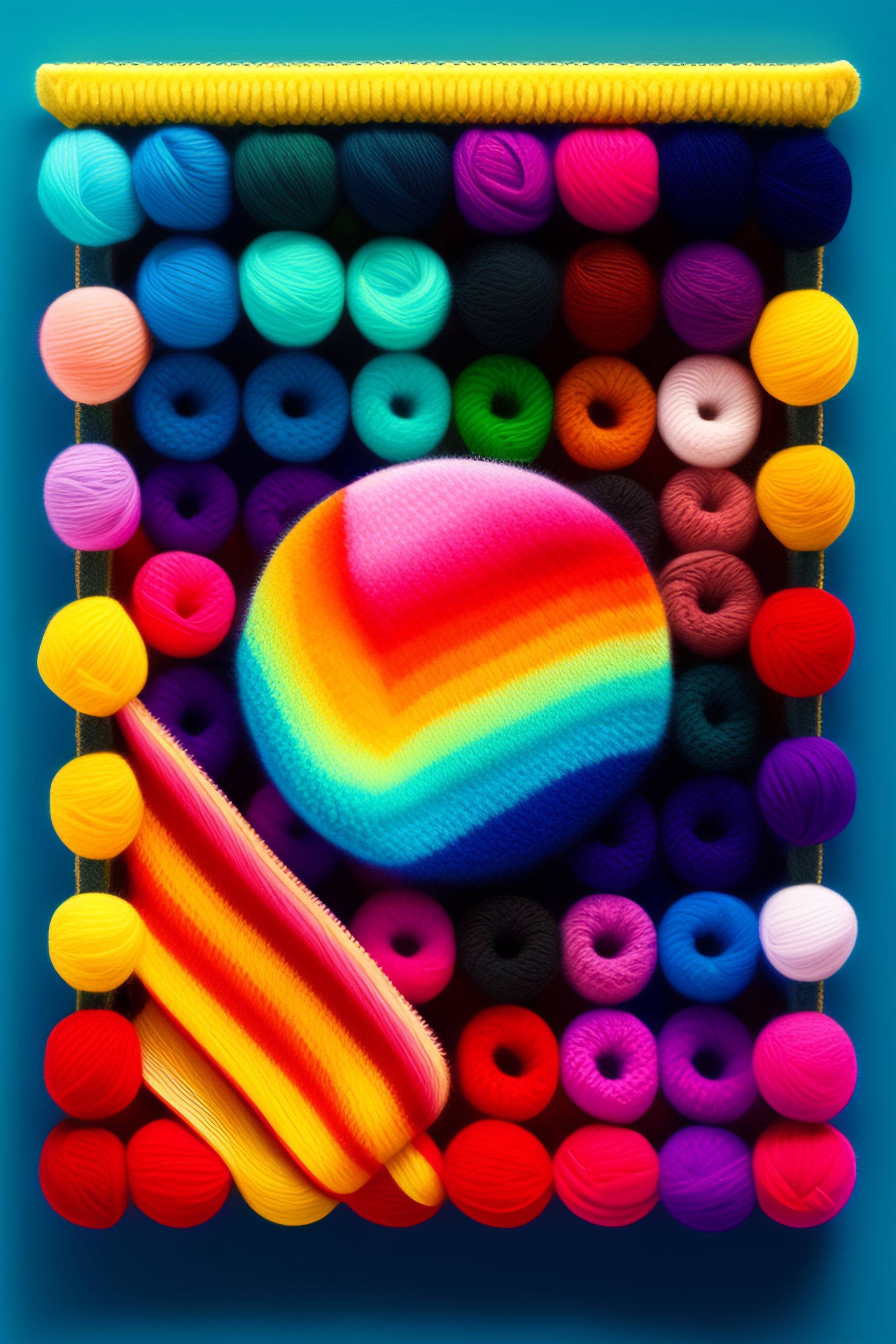 Lexica - Colorful knitting pattern