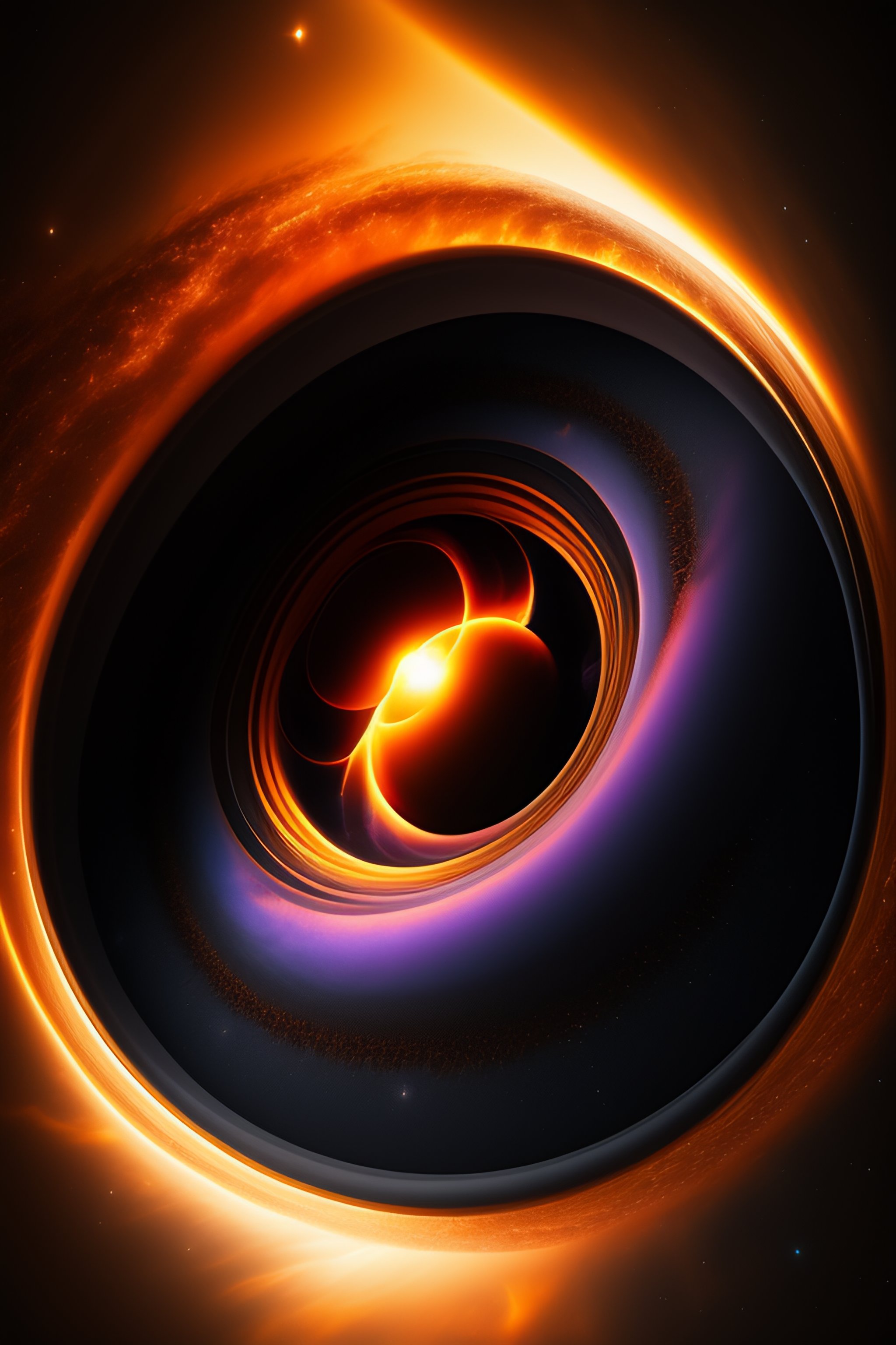 Lexica - Black hole , best effects, cenematic, hd, 4k, hr, hyper real