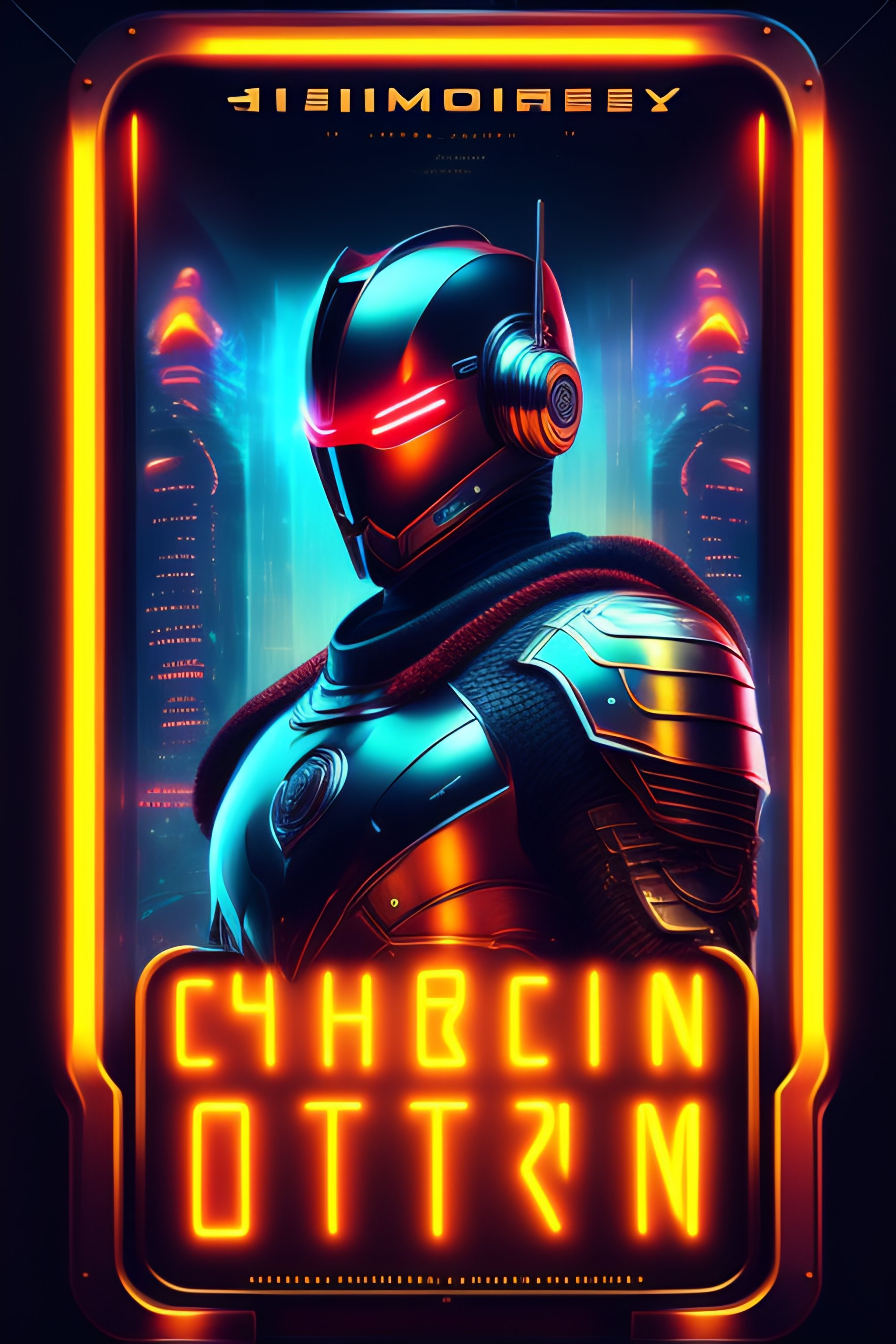 Lexica Vintage Poster Medium Shot 1920, futuristic cyberpunk, car in