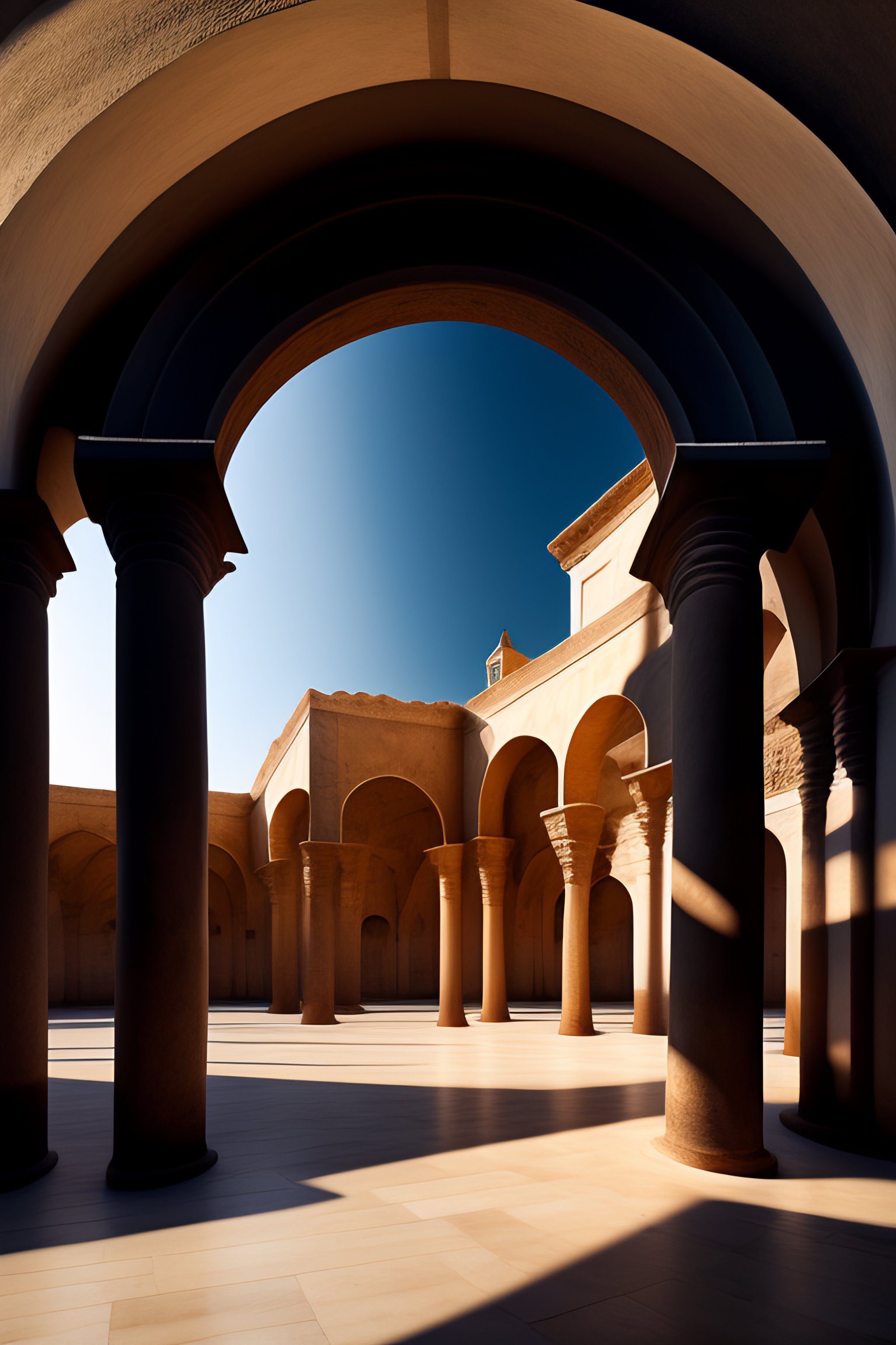 lexica-circular-temple-with-horseshoe-arches-style-mosque-of-cordoba