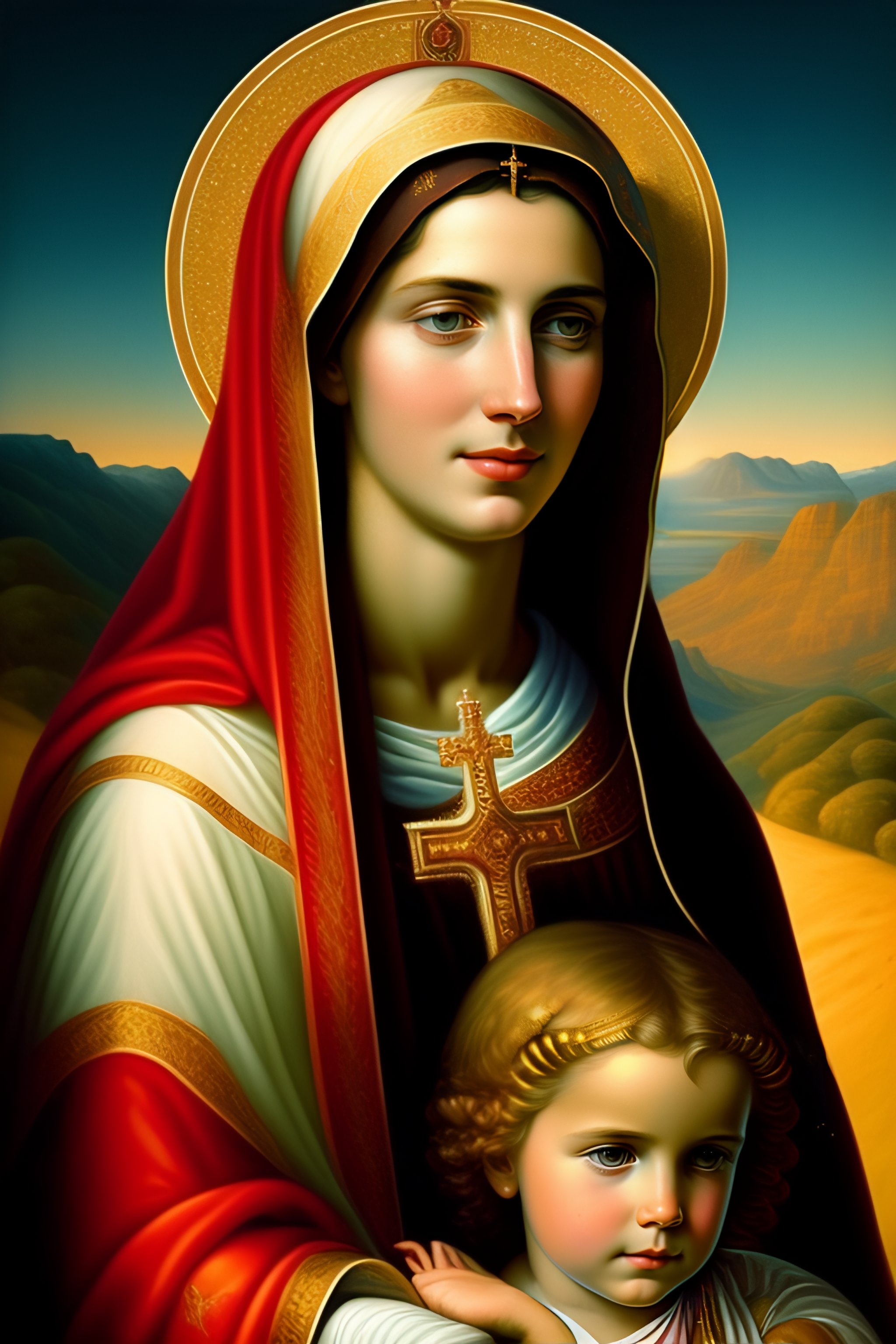 Lexica Virgin Mary of Garabandal