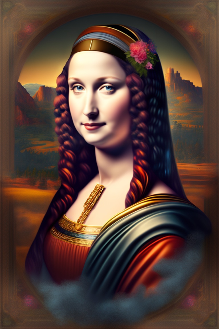 Lexica Mona Lisa Digital Art