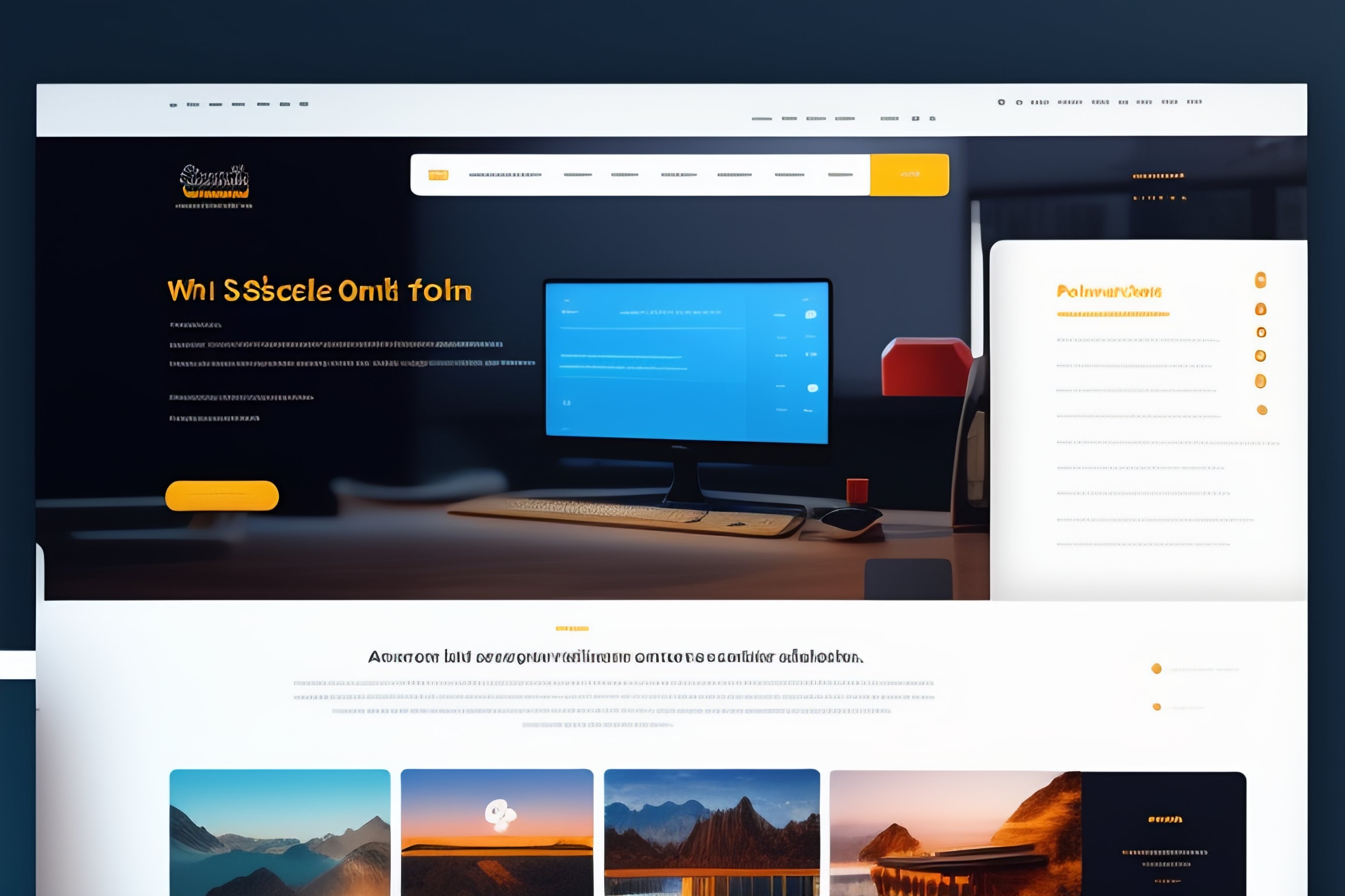 Lexica - Website ui for a code school online