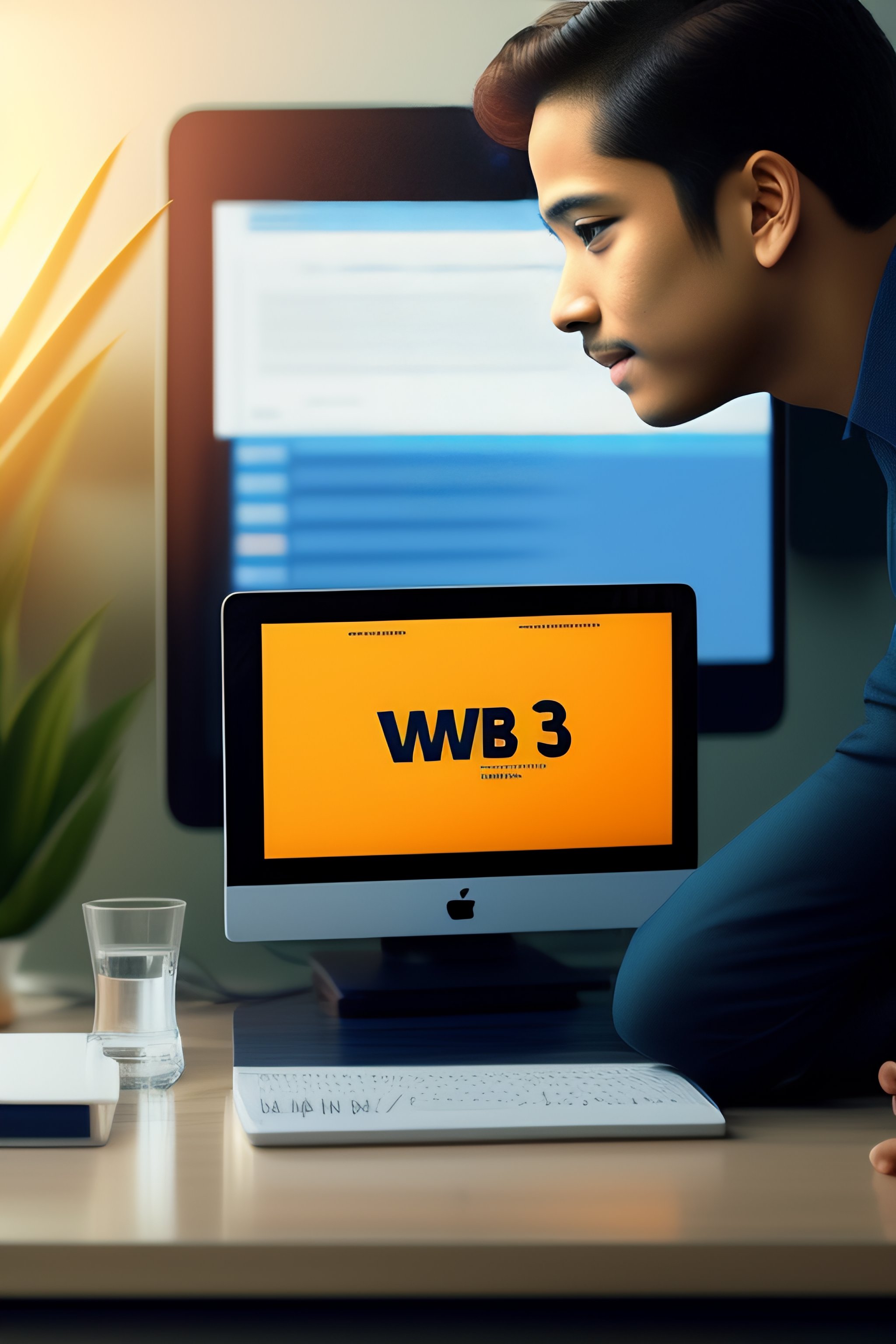 Lexica - A web 3 teacher help a student to understand web 3