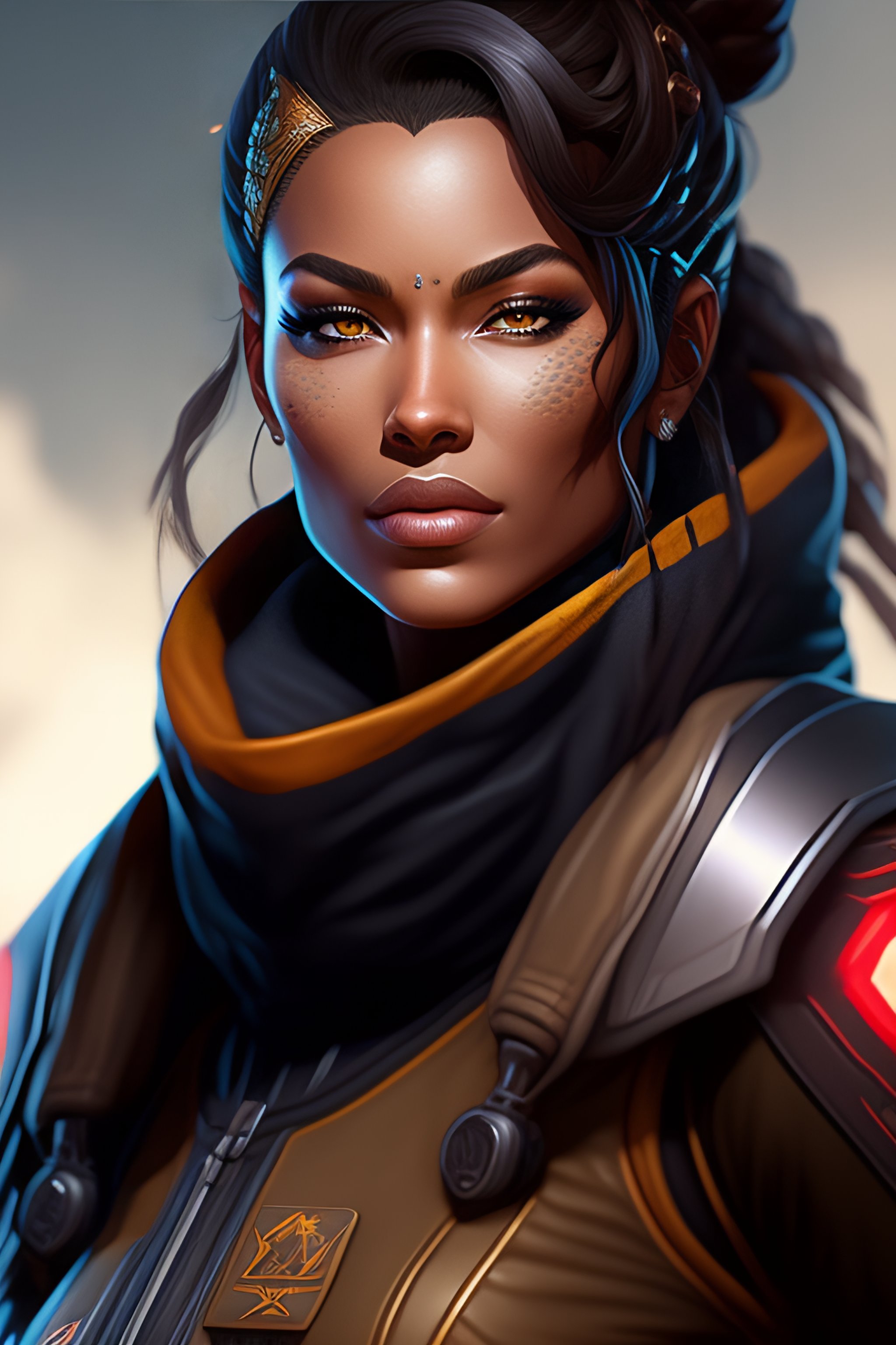 Lexica - The Long Wolf as an Apex Legends character digital ...