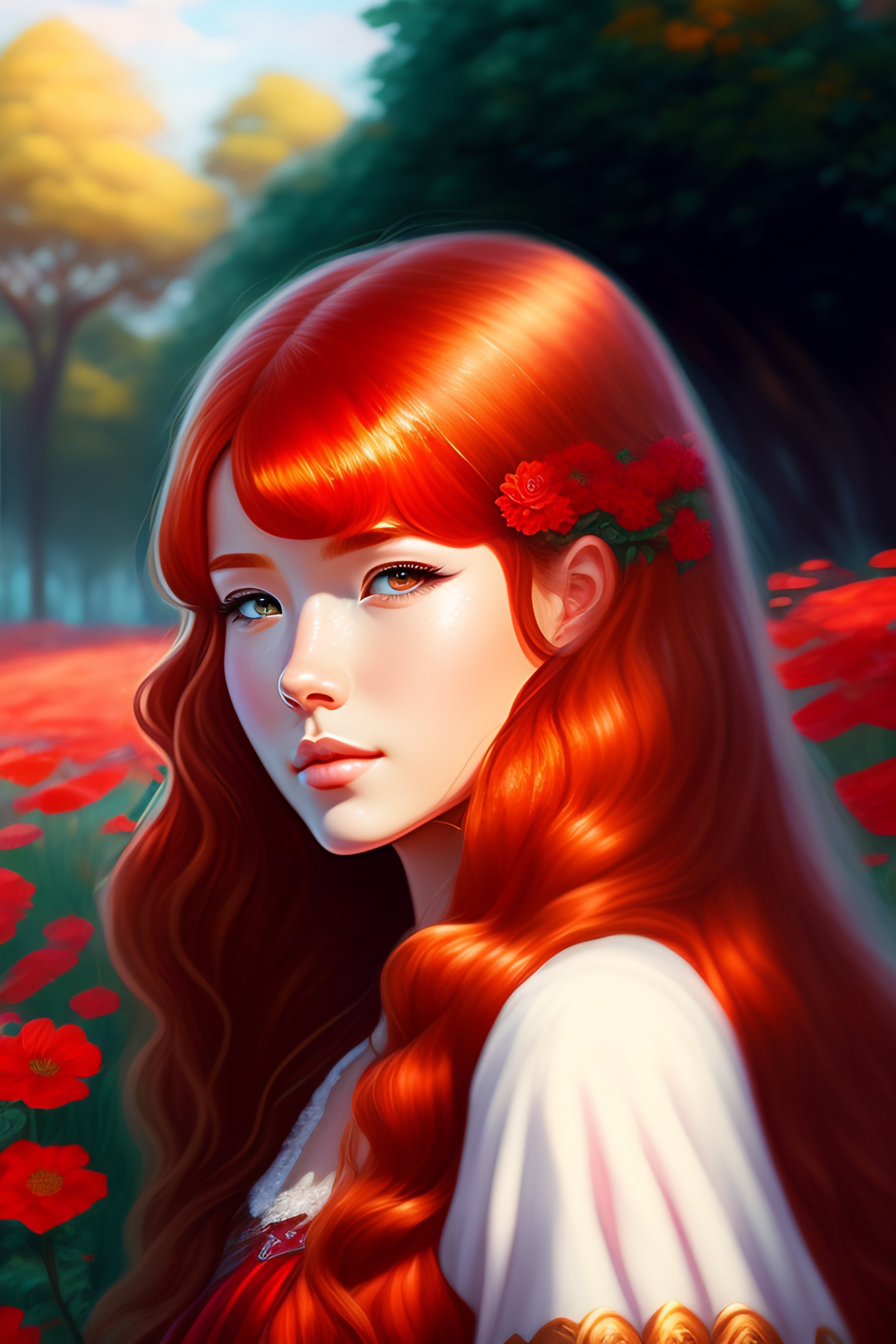 Lexica An Epic Fantasy Comic Book Style Portrait Painting Of An Extremely Cute Very Beautiful