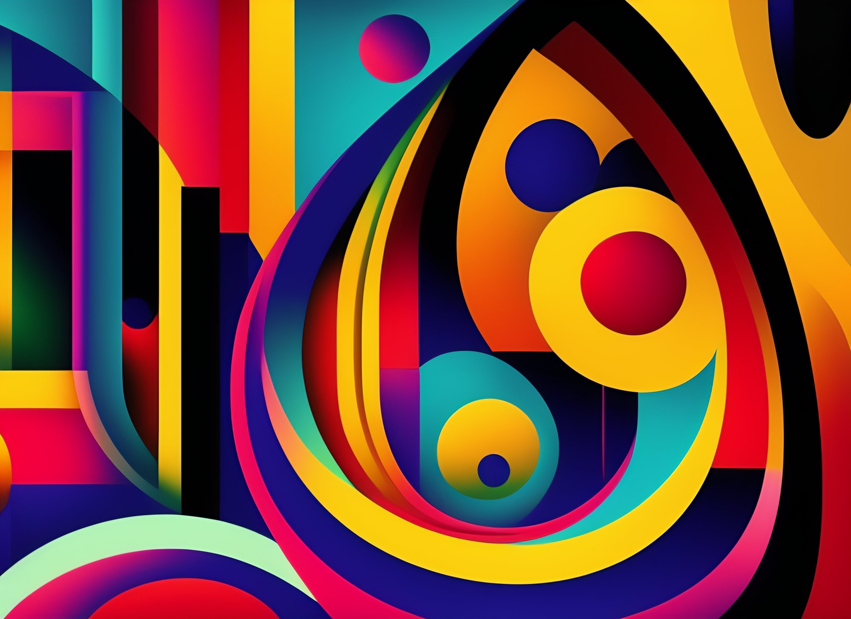 Lexica - Stylized abstract art of jazz and blues in the style of Stuart ...