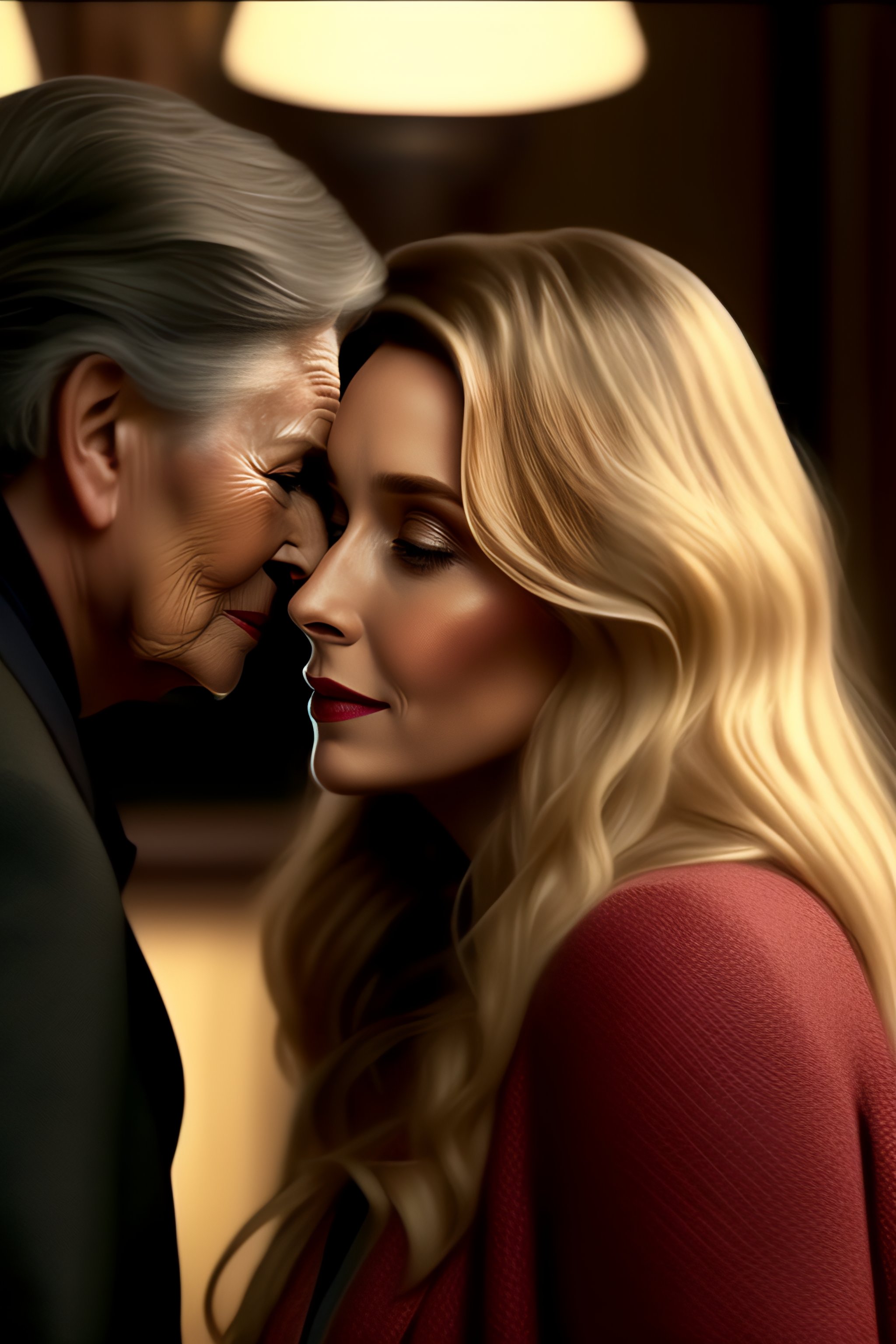 Lexica Elizabeth Olsen Kiss Old Woman Realistic Cinematic 32k Ultra Hd Cinematic Lighting 2831