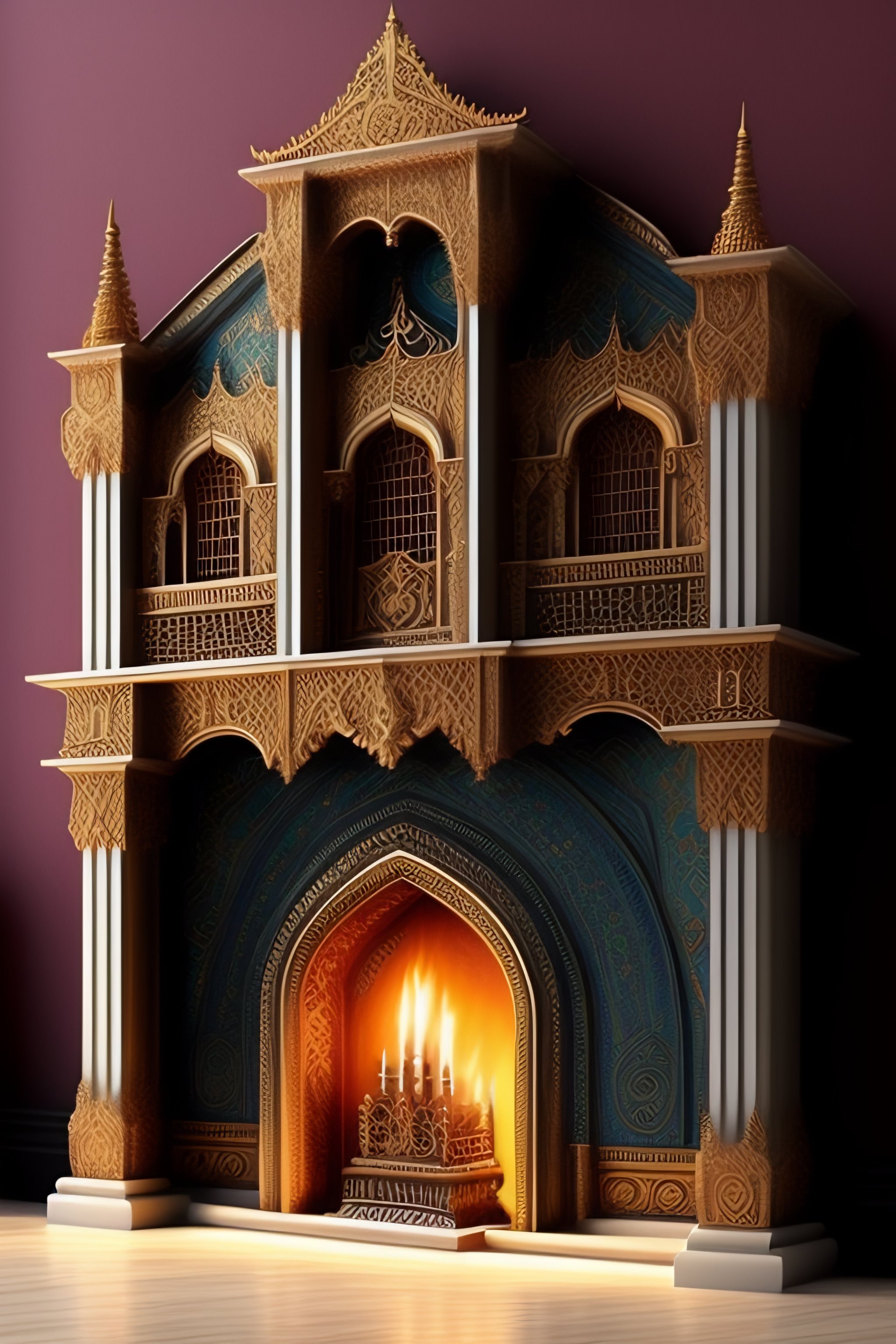 Lexica - Incredibly detailed intricate filagree
