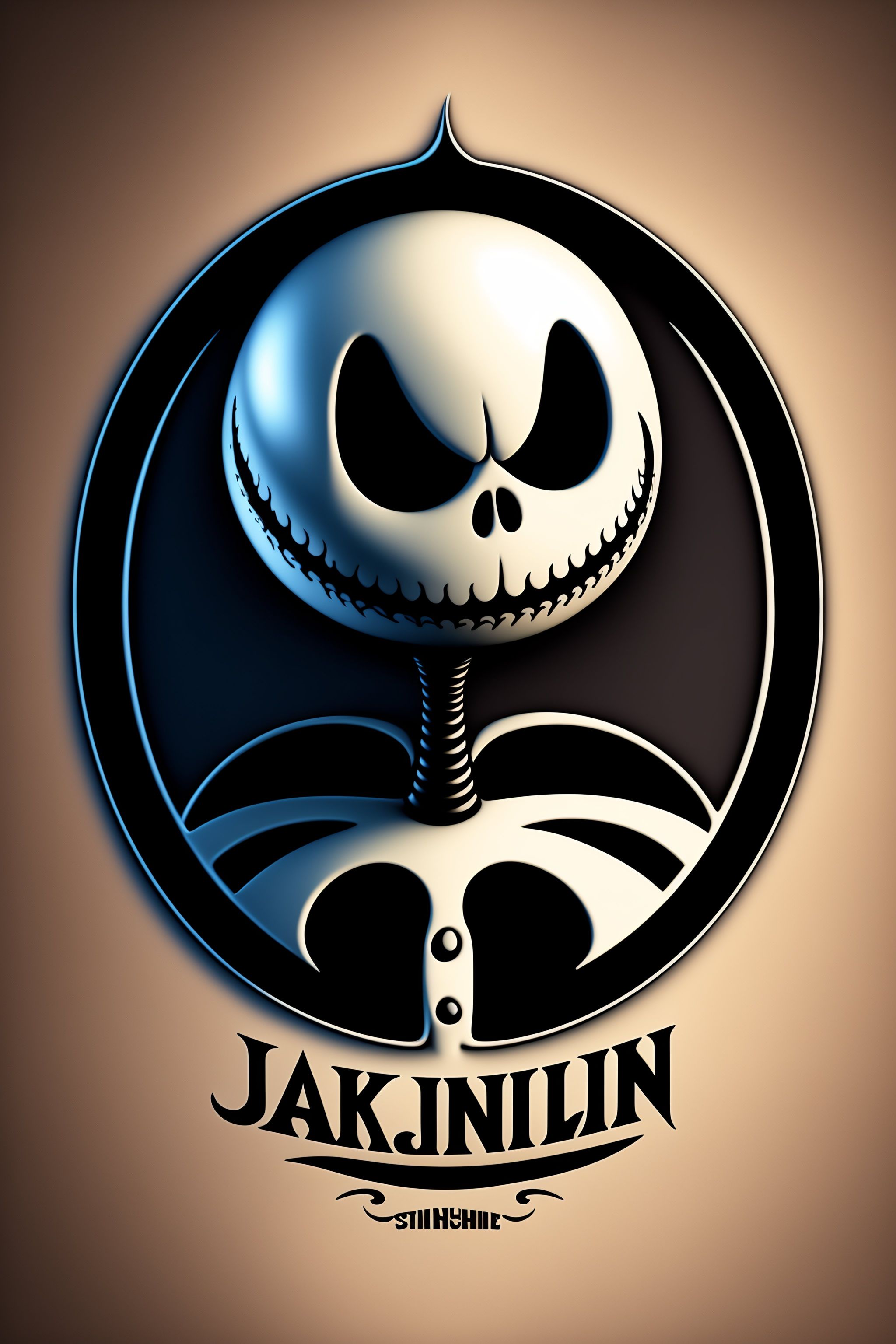Casquette Jack Skellington - Logo main image 0