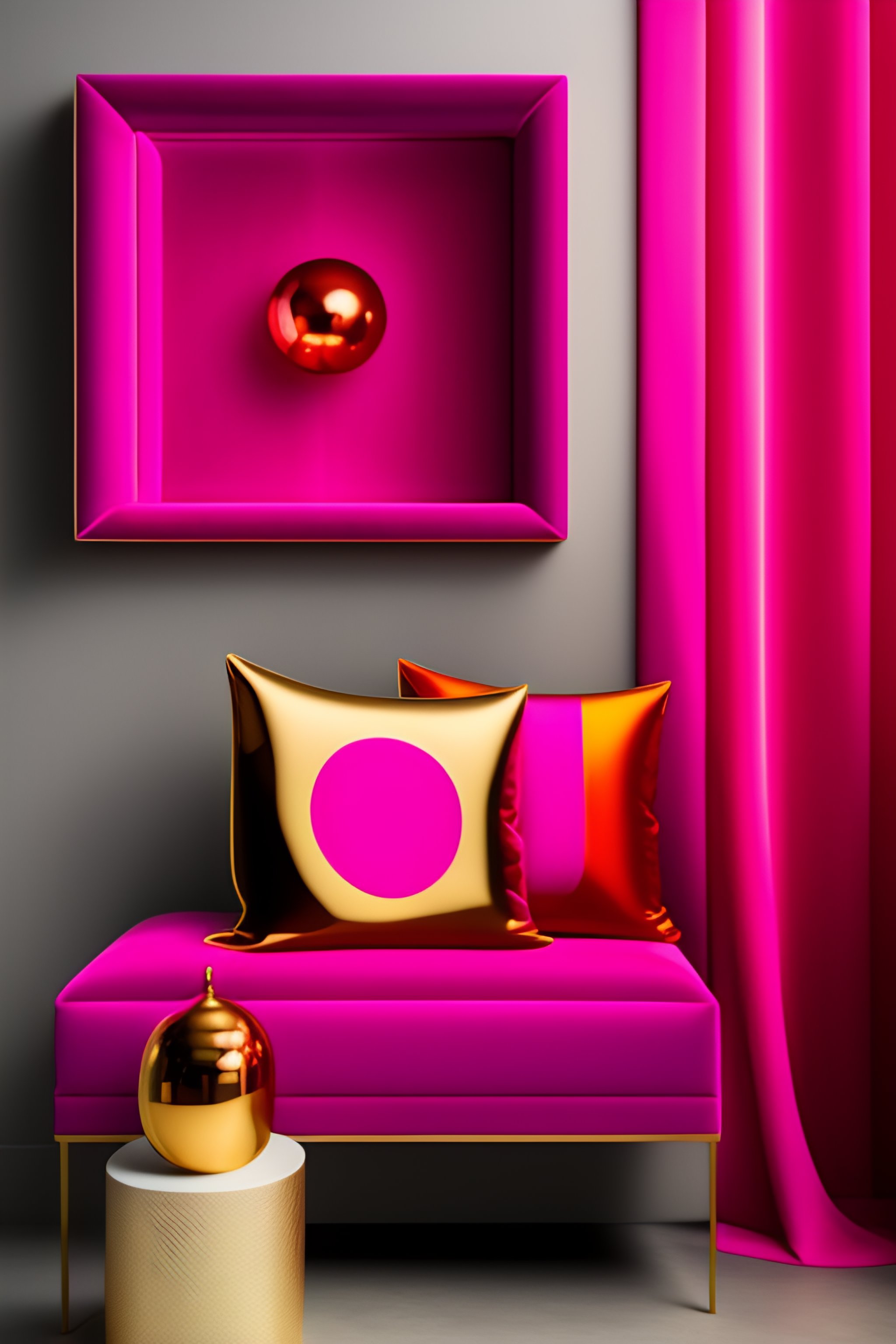 Lexica - A home decor set based on the brand Schiaparelli, shocking ...