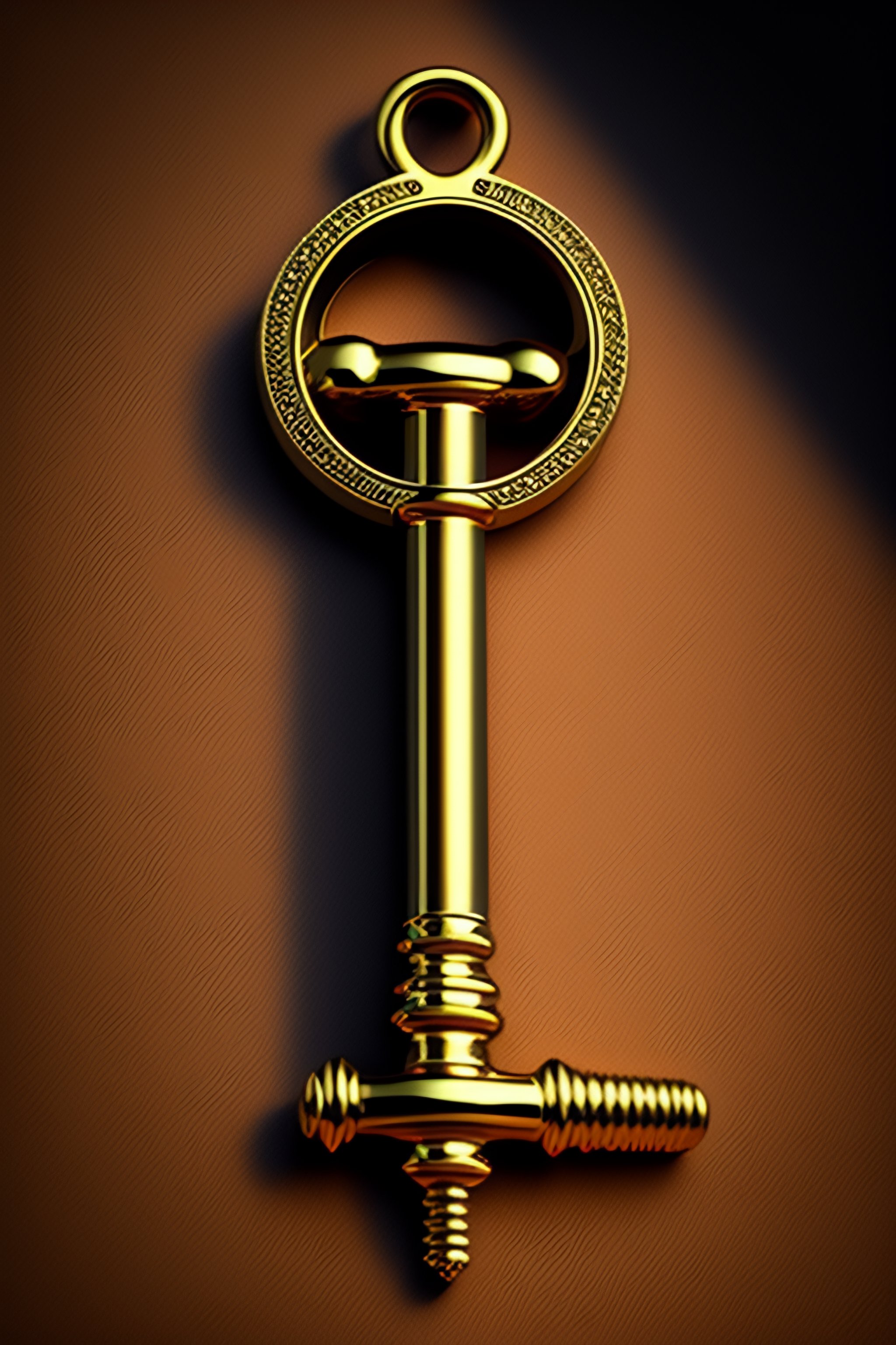 Lexica High res intricate skeleton key