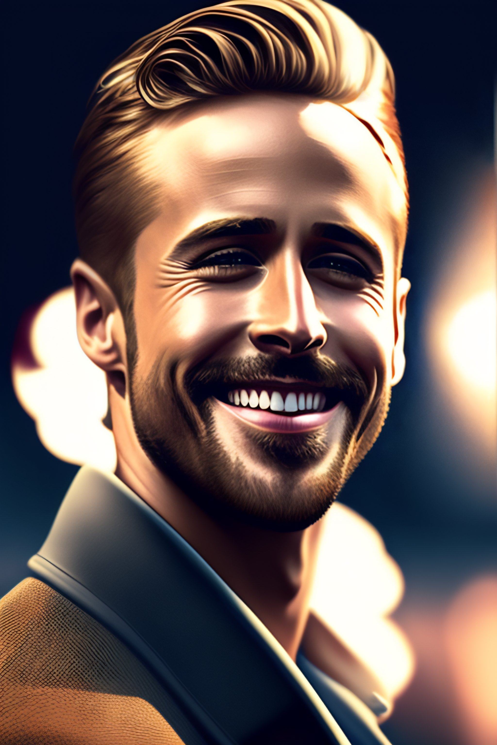 lexica-ryan-gosling-smoking-a-cigarette-and-smiling-trending-on