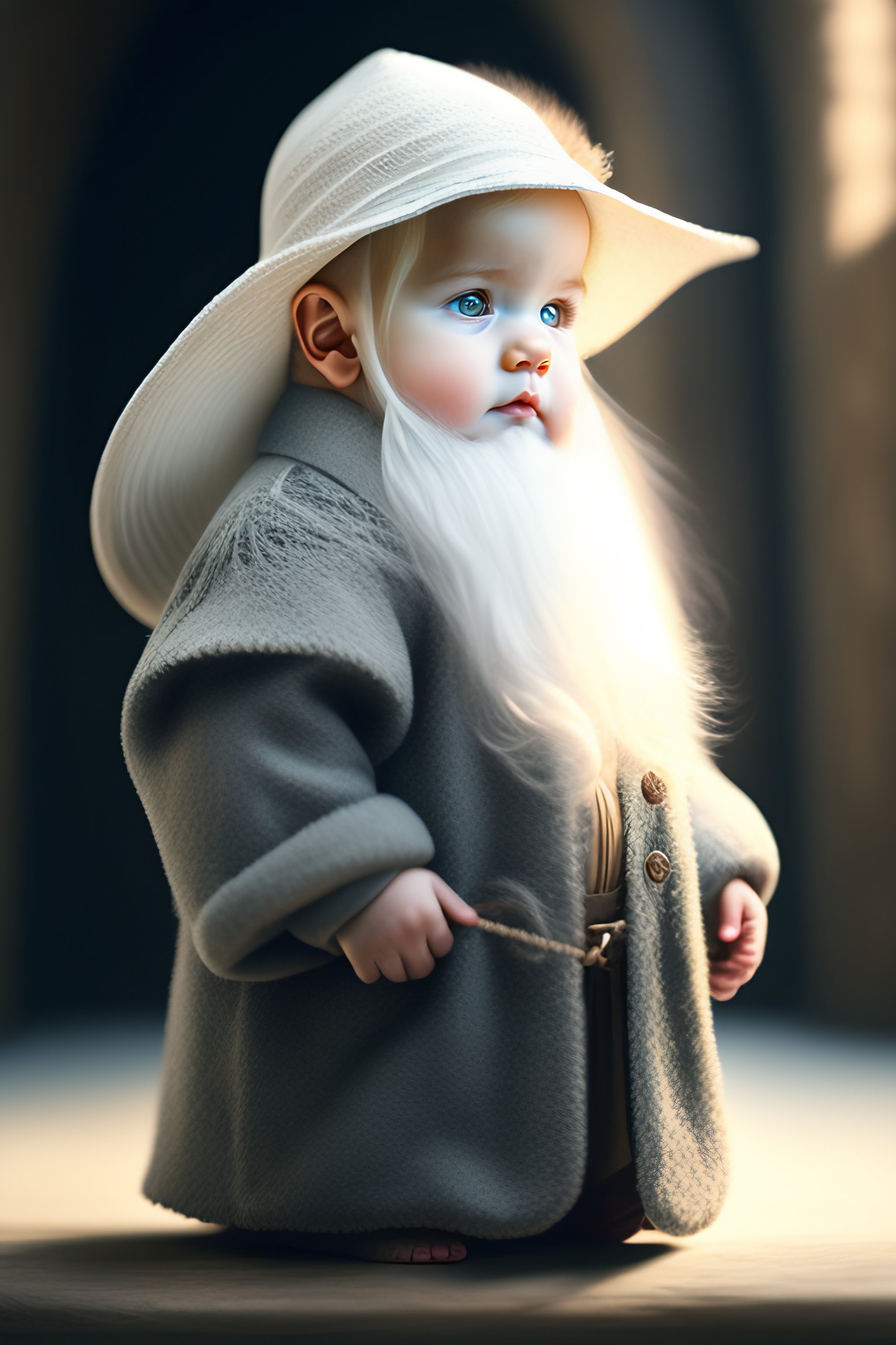 Lexica - Baby Gandalf