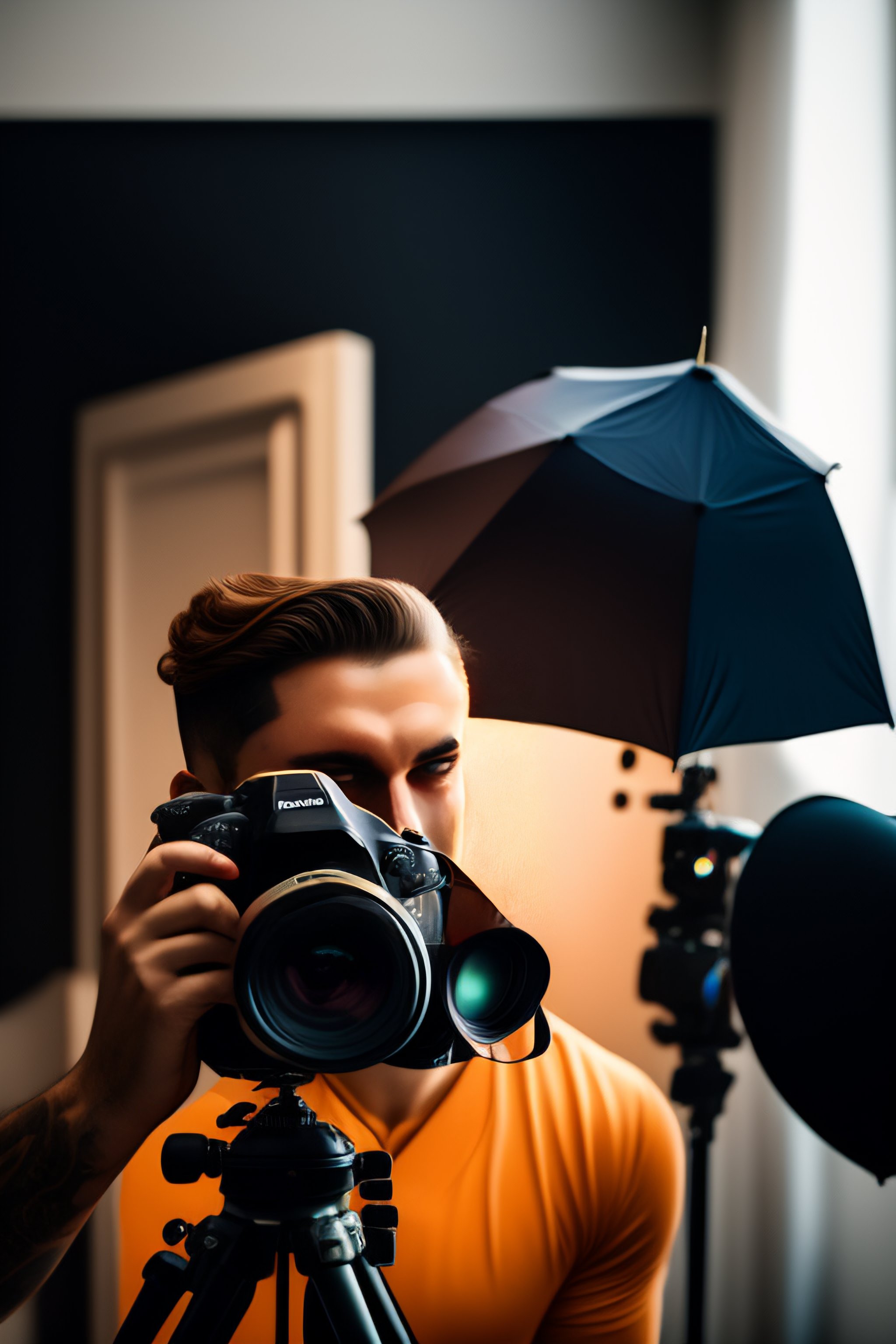 Lexica - A photographer in a studio