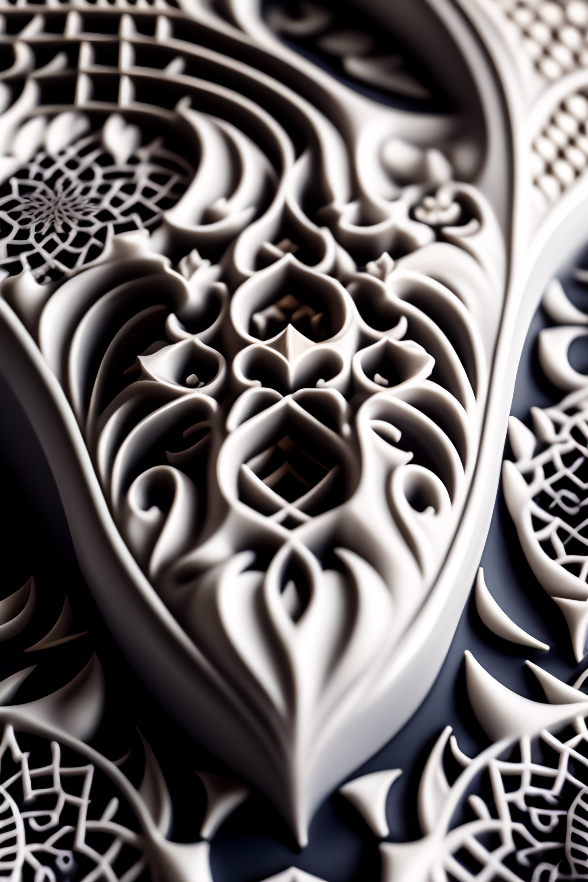 Lexica - Highly detailed beautiful organic molding, art nouveau, sharp ... - Highly Detailed Moulding