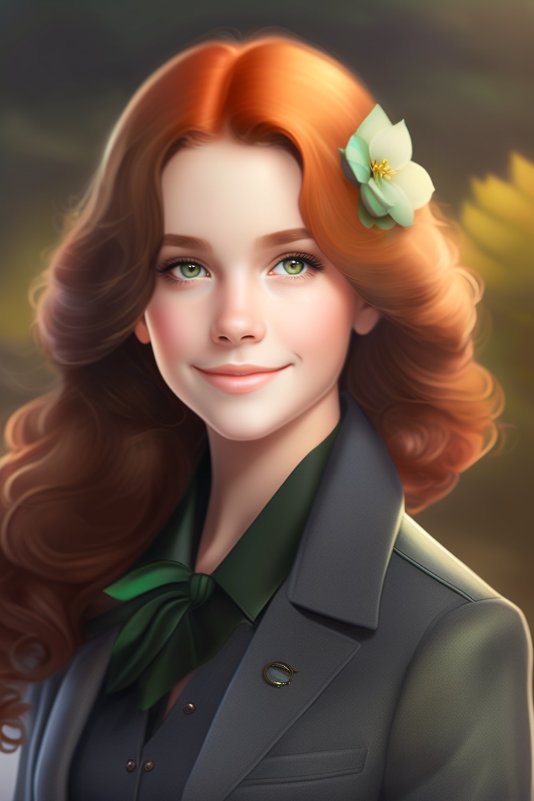 Lexica - She was a girl who could easily impress everyone around her ...