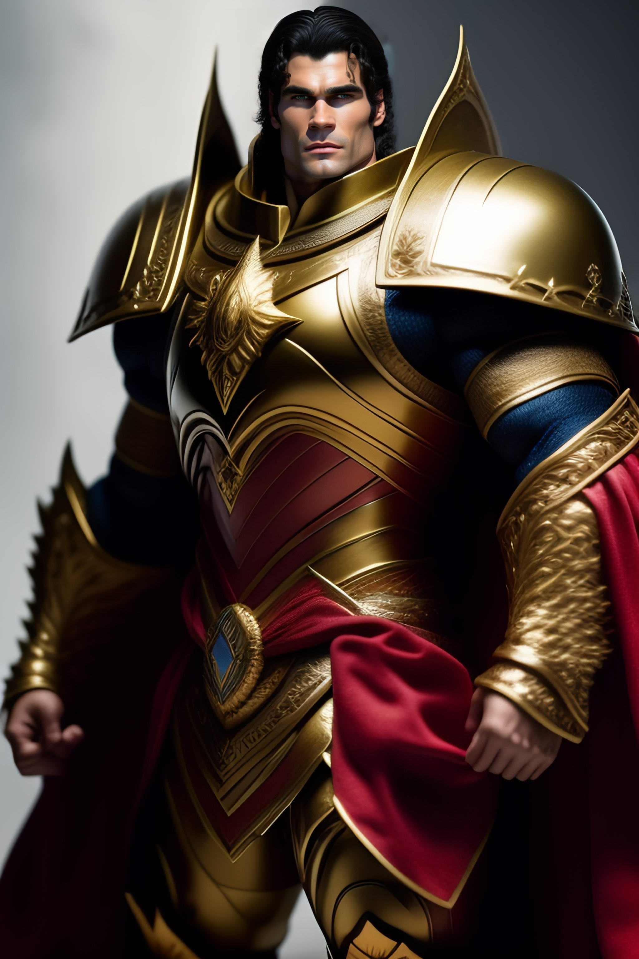 Lexica - Henry cavills as warhammer the Custodes genaral