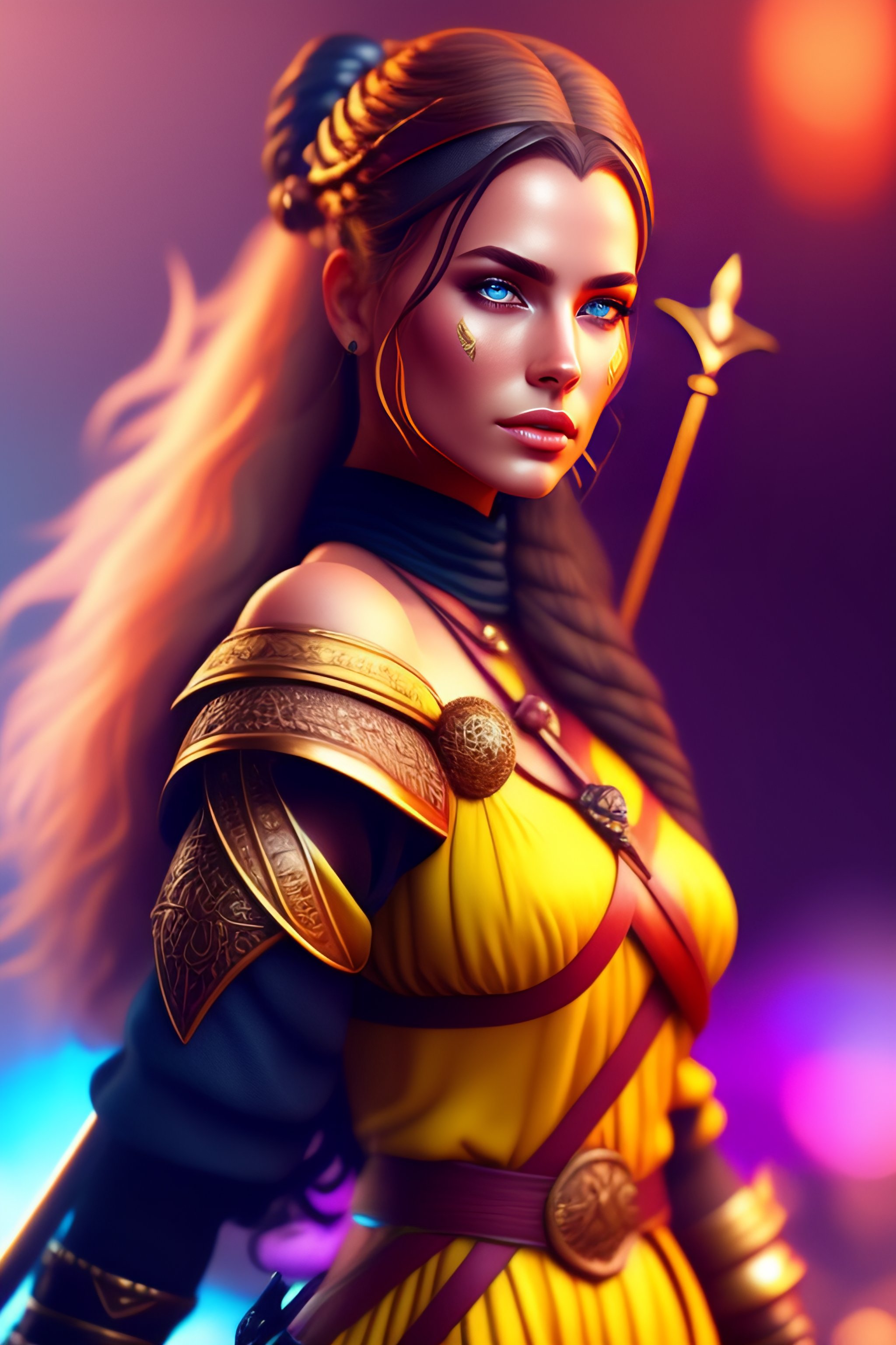 Lexica - Ui Landing Page For Nft Viking Girls Modern Colors Viking Girl 