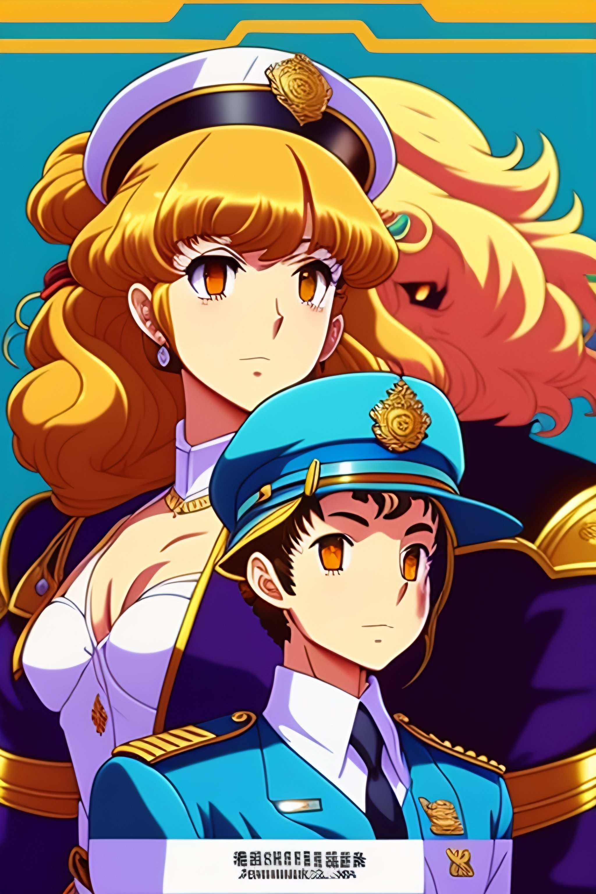 lexica-vintage-90s-anime-style-fashionable-officer-giving-the-ship