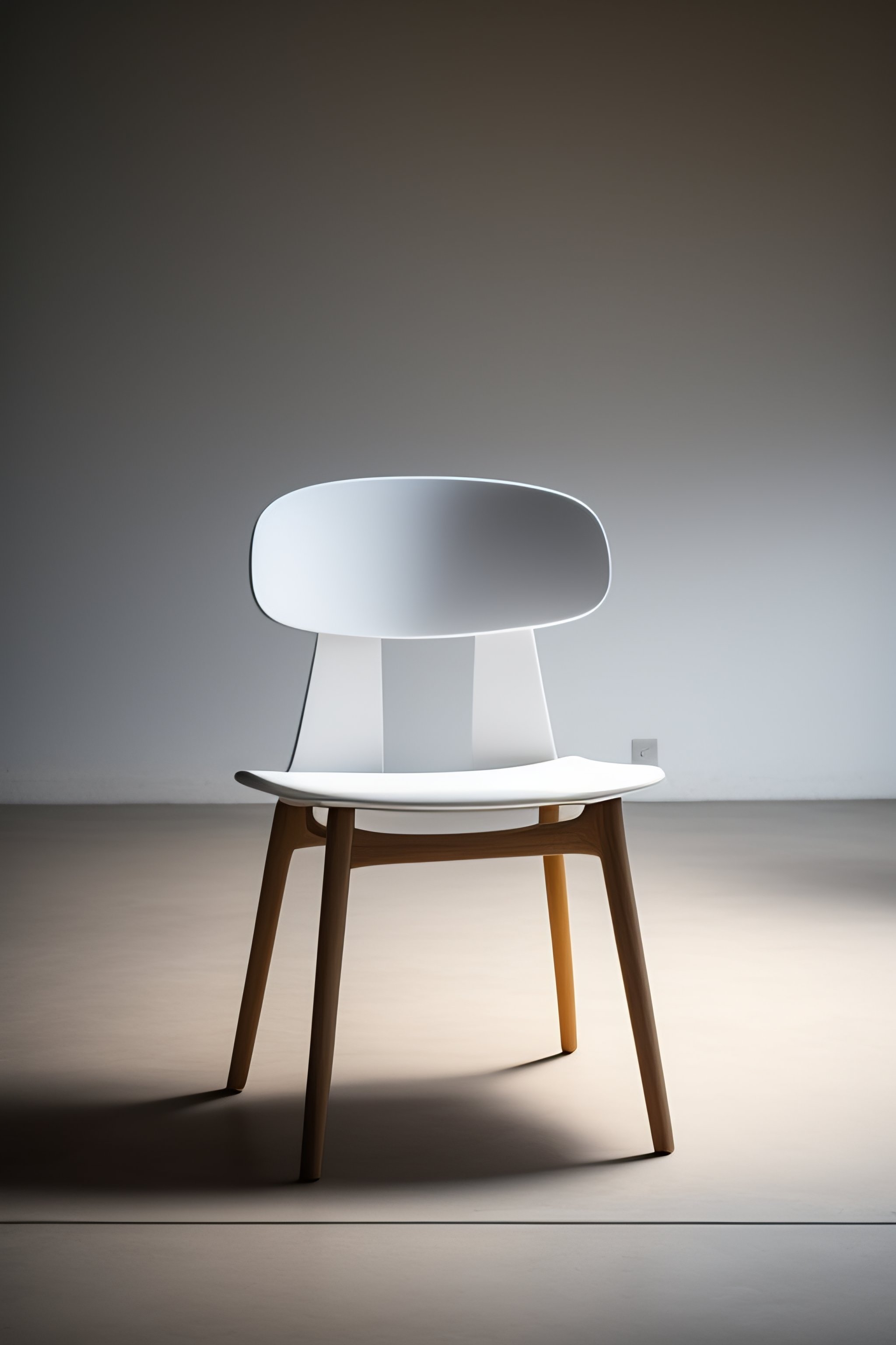 Lexica A minimalist danish chair with 3 legs