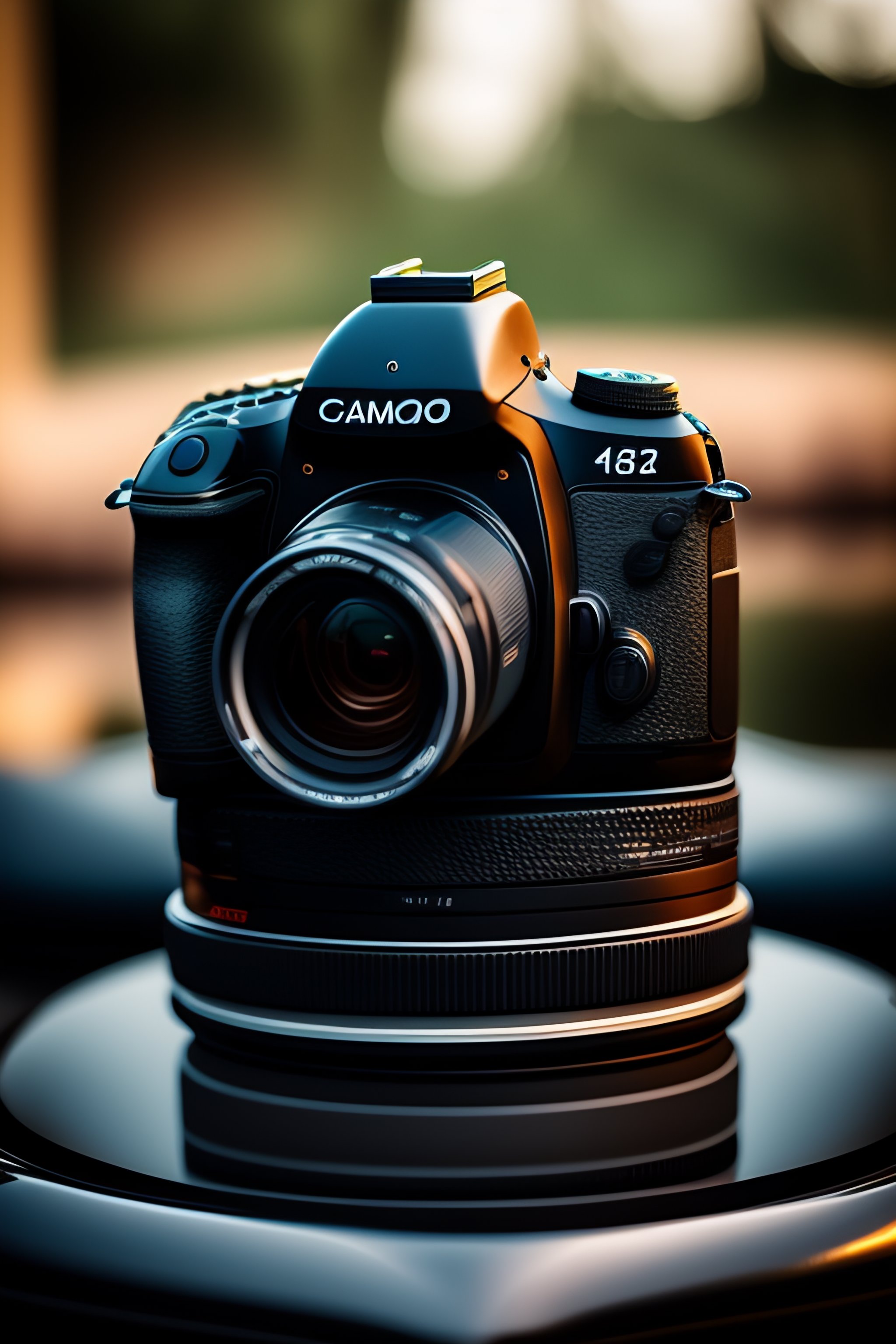 Lexica - Camera insataller on post