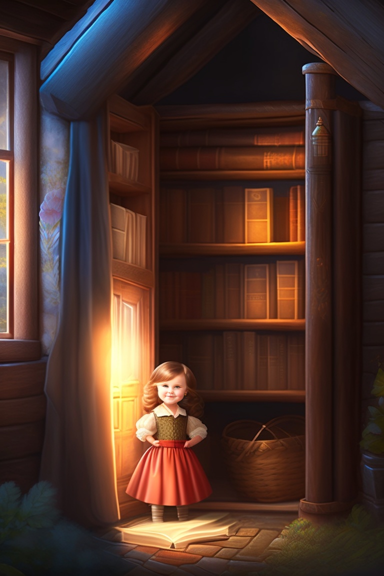 Lexica - Once upon a time in a quaint village, a curious young girl ...