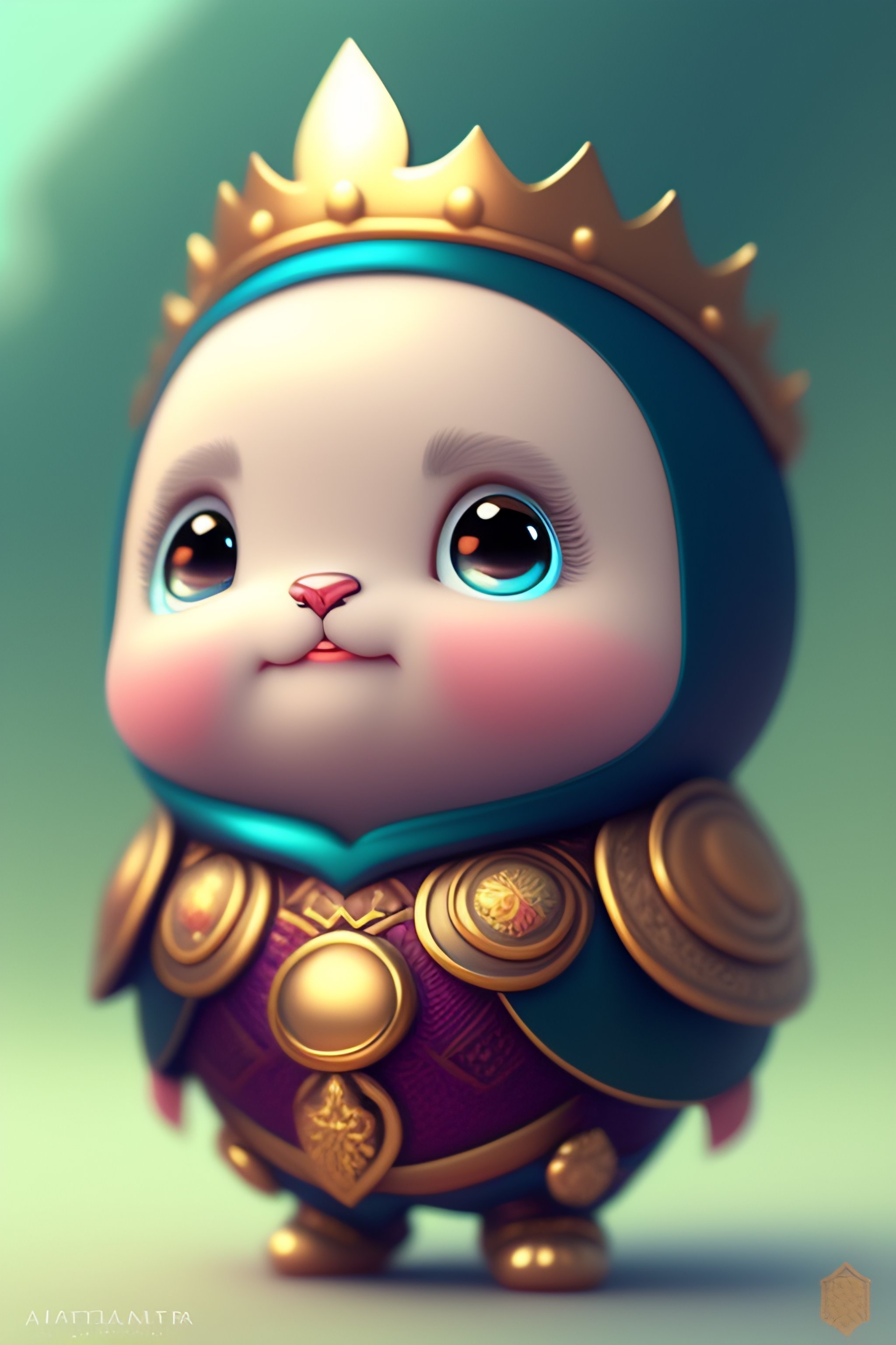 Lexica - Cute and adorable cartoon KING BALTASAR baby, fantasy, dreamlike,  surrealism, super cute, trending on artstation