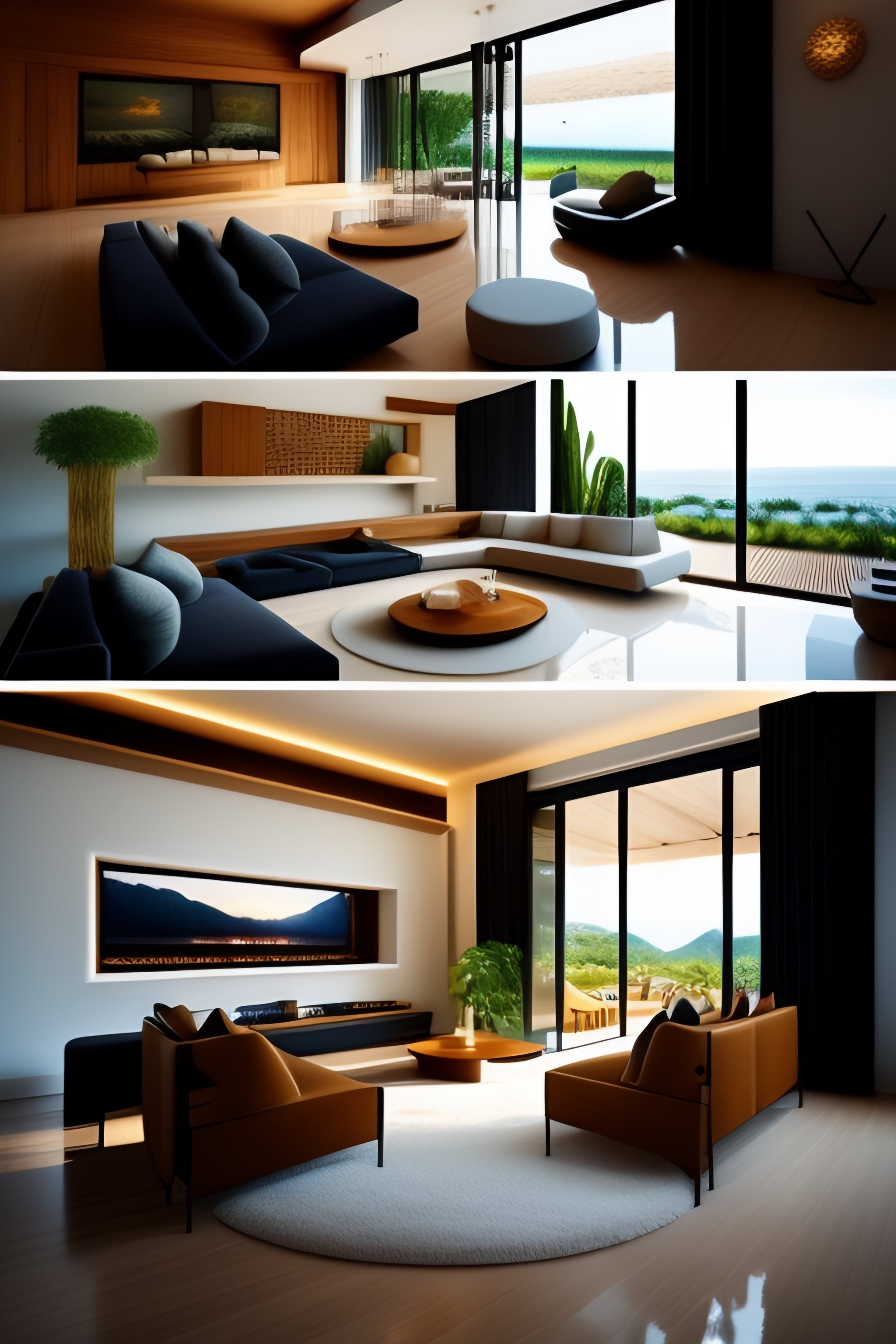 Lexica - Create a livingroom for a villa