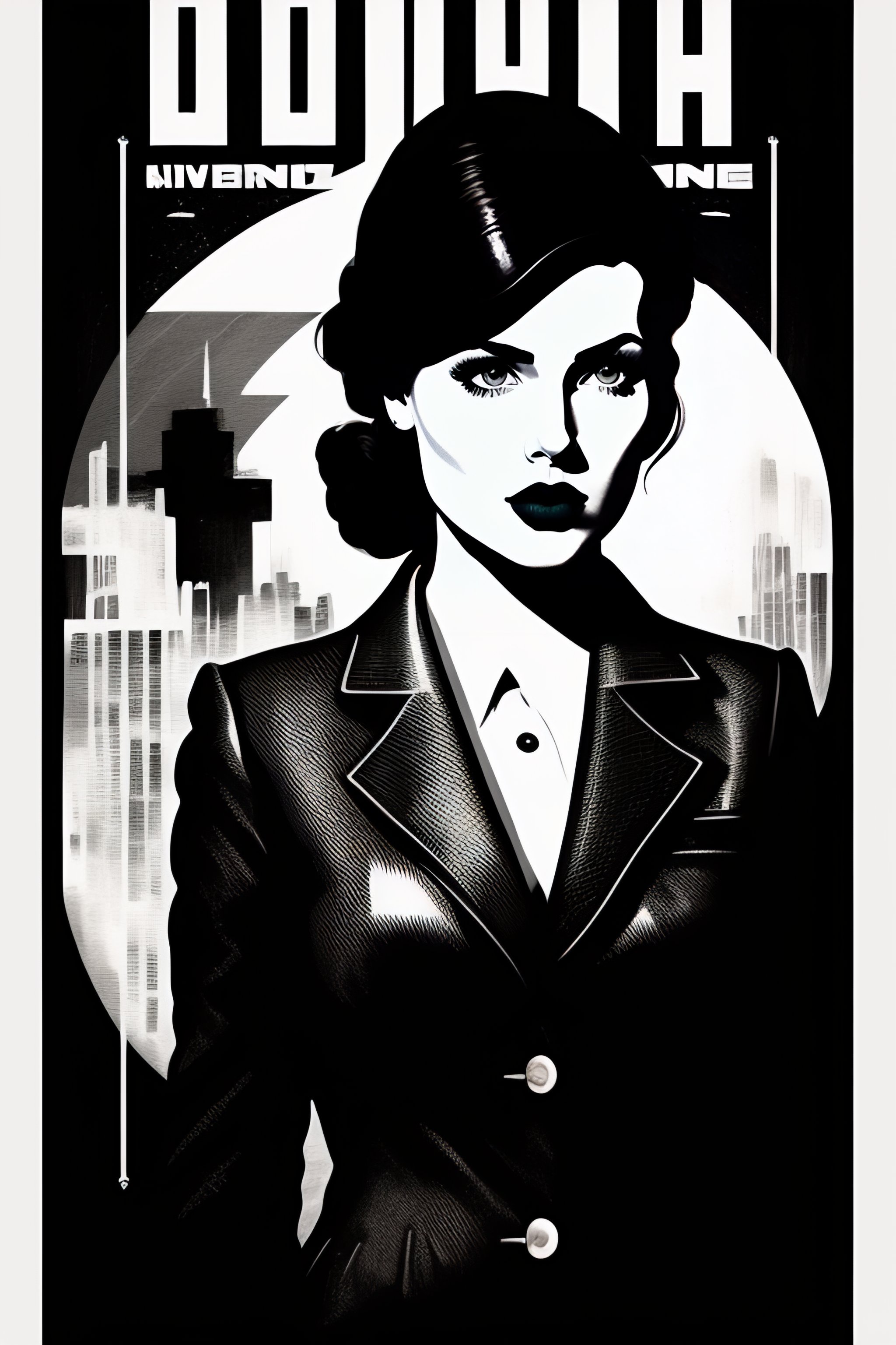 The noir film poster that inspired the art of burial at sea : r/Bioshock
