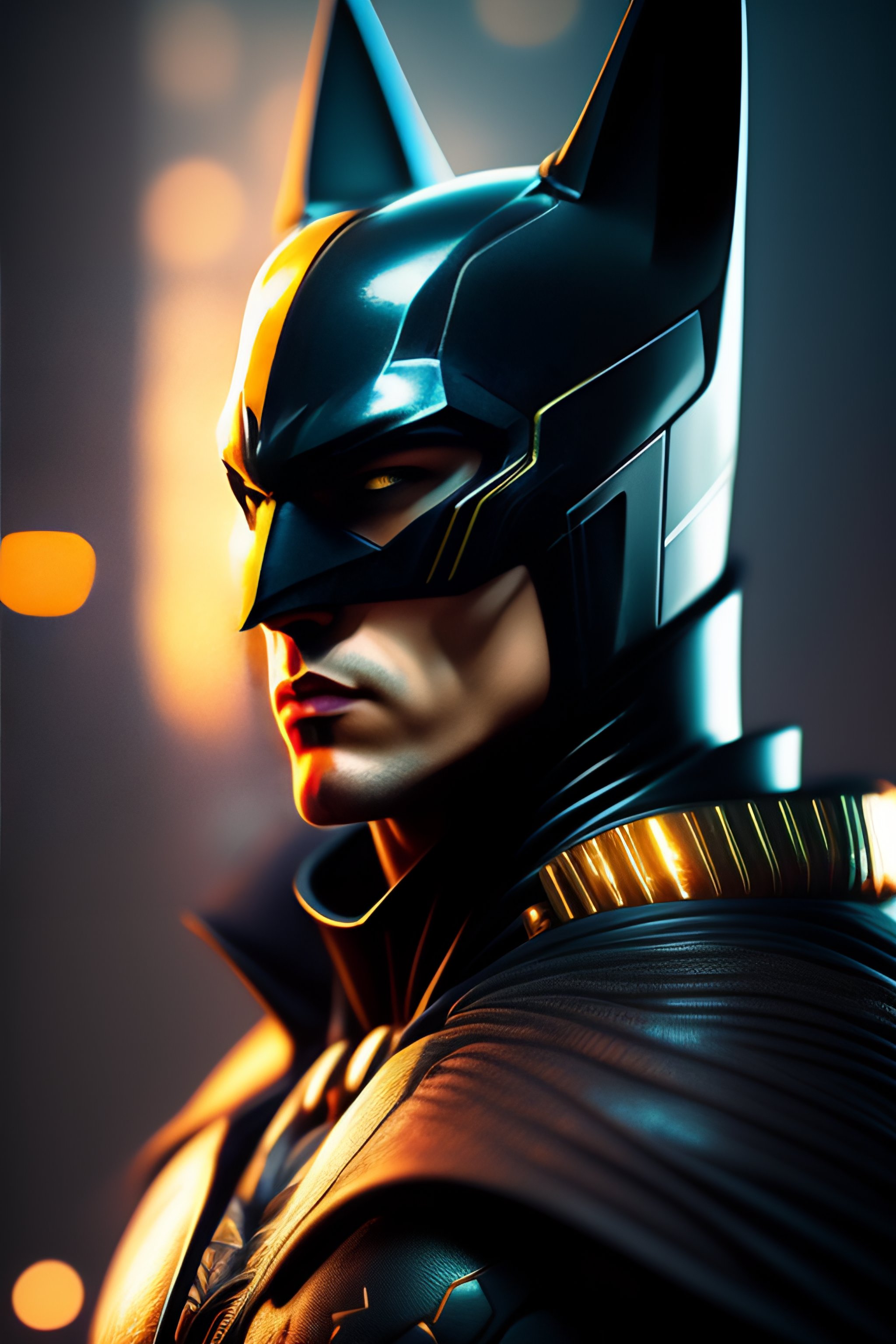 Lexica - Cyberpunk futuristic batman