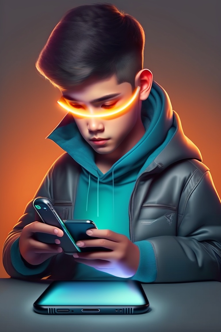 lexica-smartphone-addiction-on-20year-old-boy-half-body-red-eye