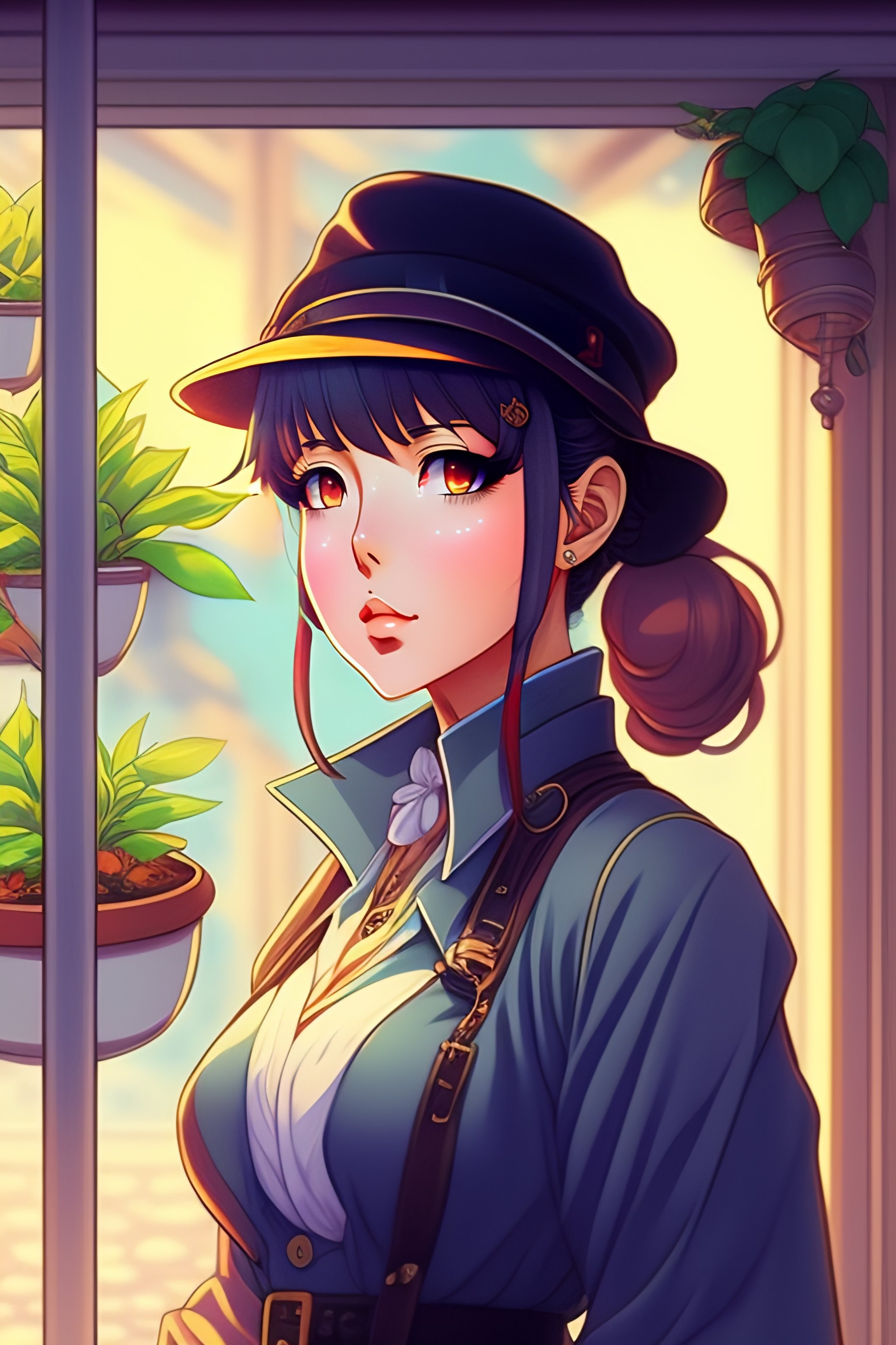 lexica-in-the-style-of-90-s-vintage-anime-art-of-a-stylish-librarian