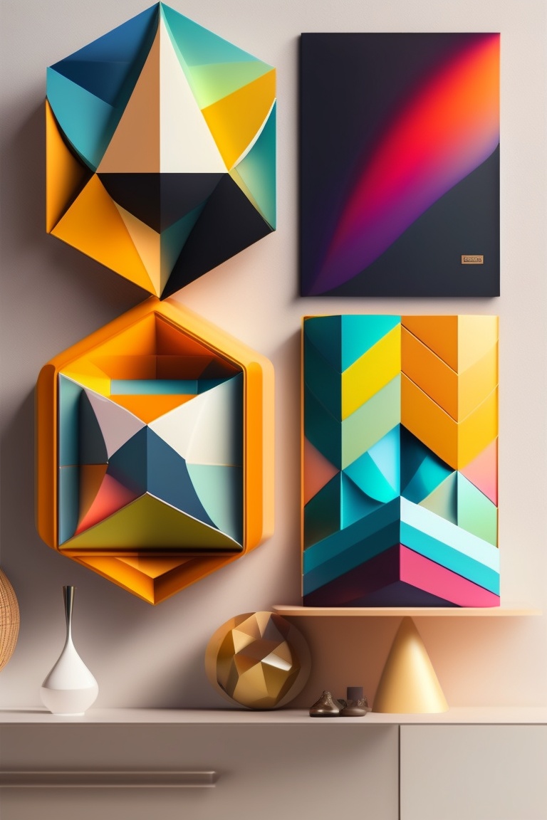 Lexica - Different geometric shapes and different, colorful and ...
