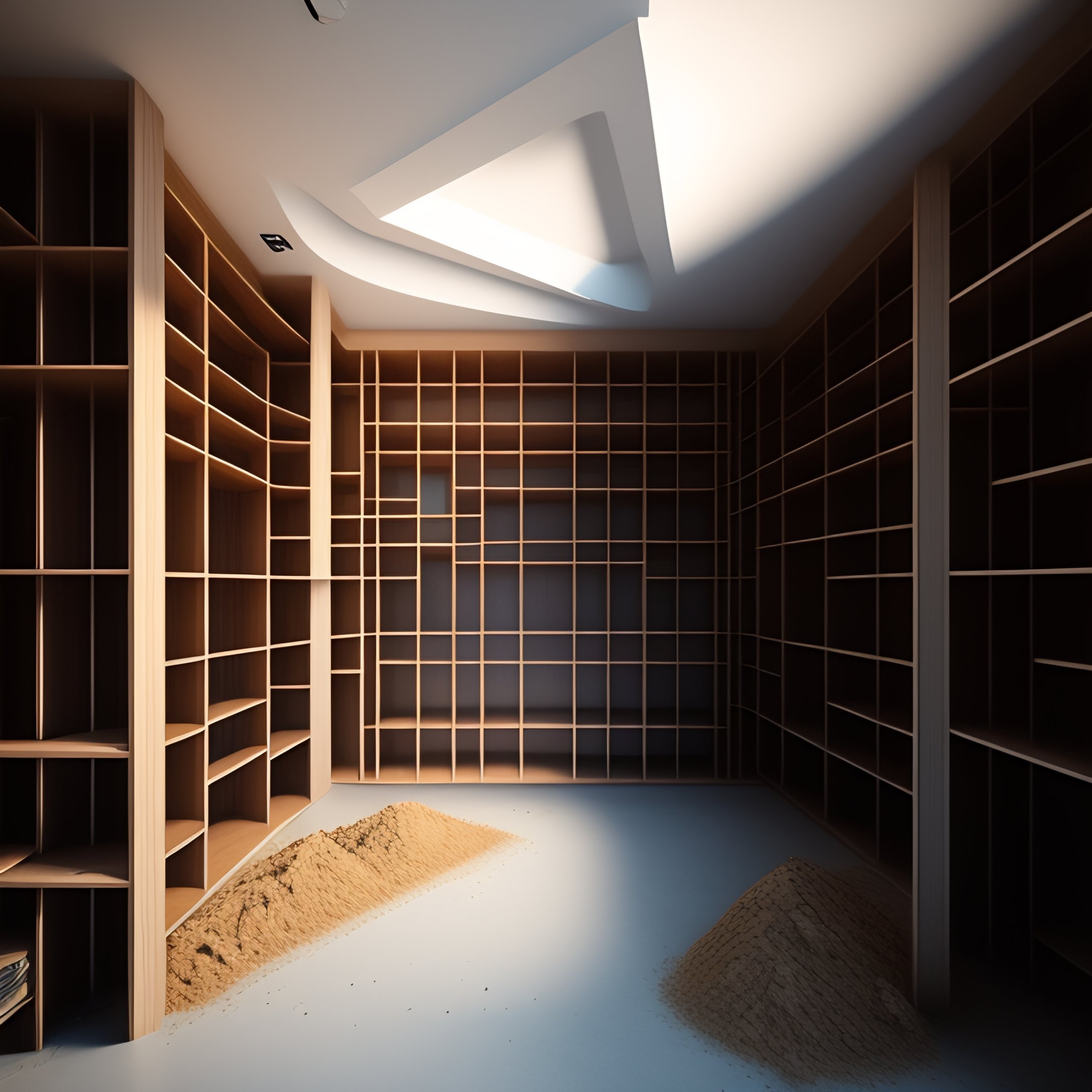 Lexica - Construction of interior, realistic