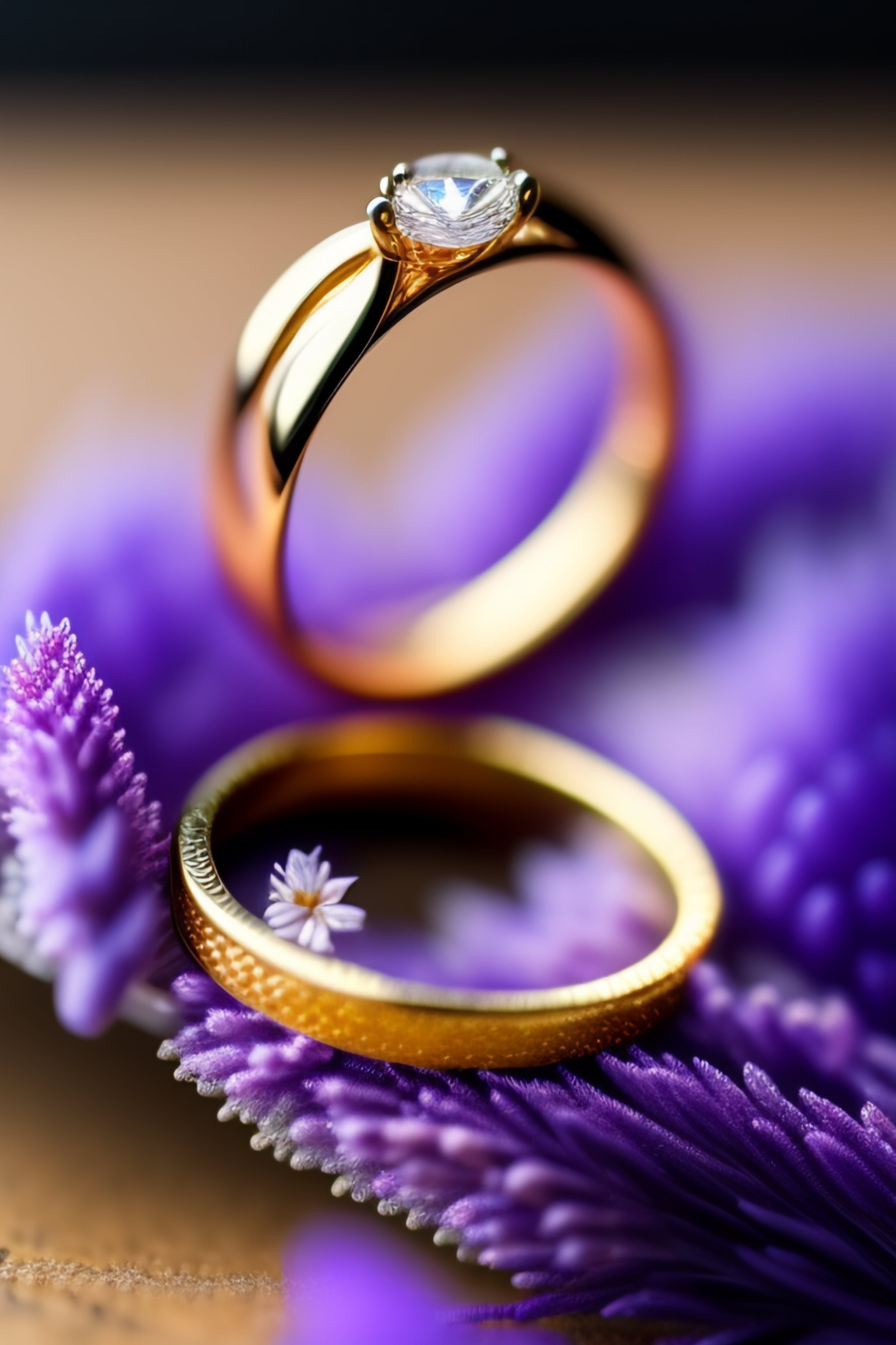 Lexica - Small lavender flowers + minimal + abstract + two wedding ...