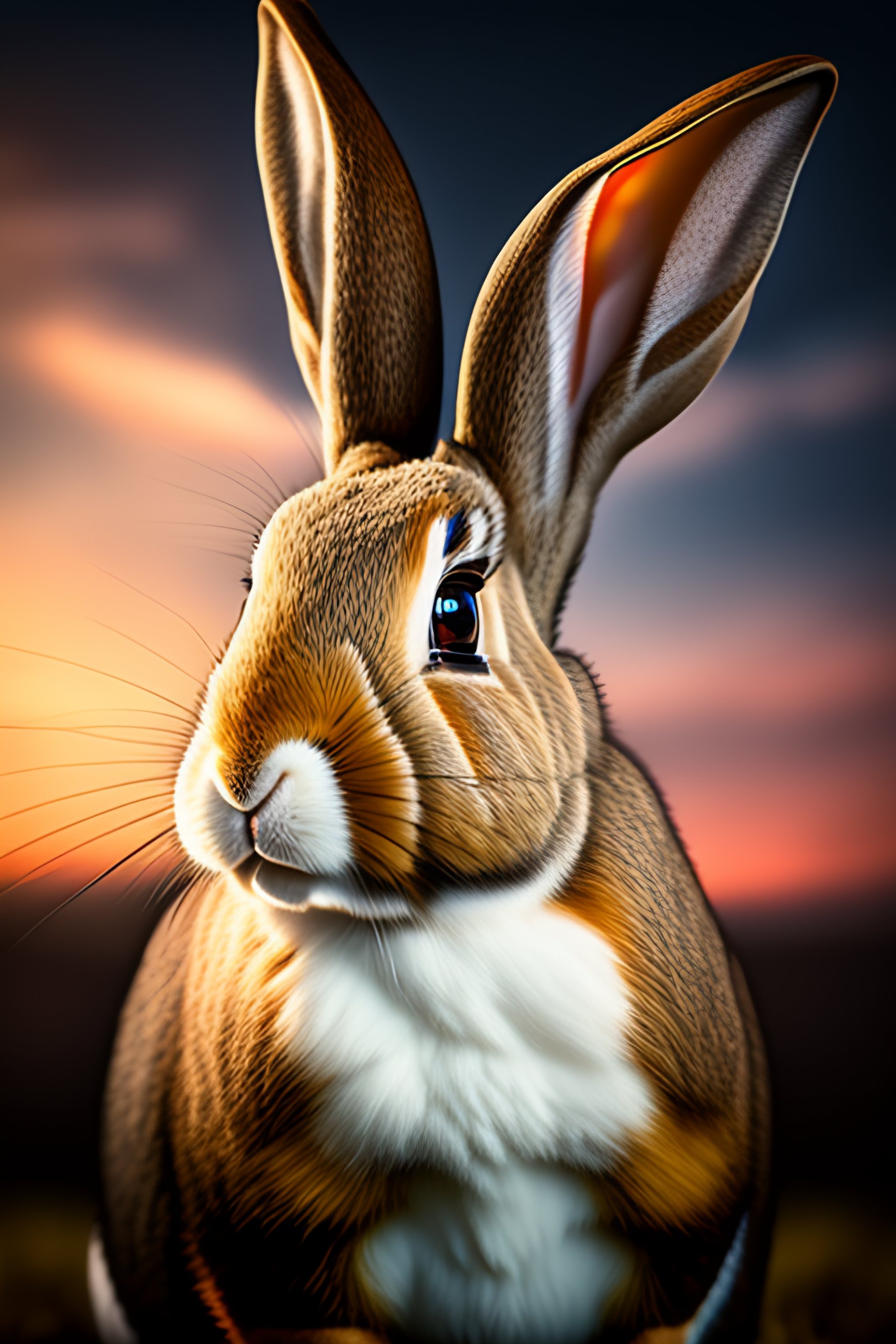 Lexica - Bayc style rabbit portrait holding a 9mm pistol