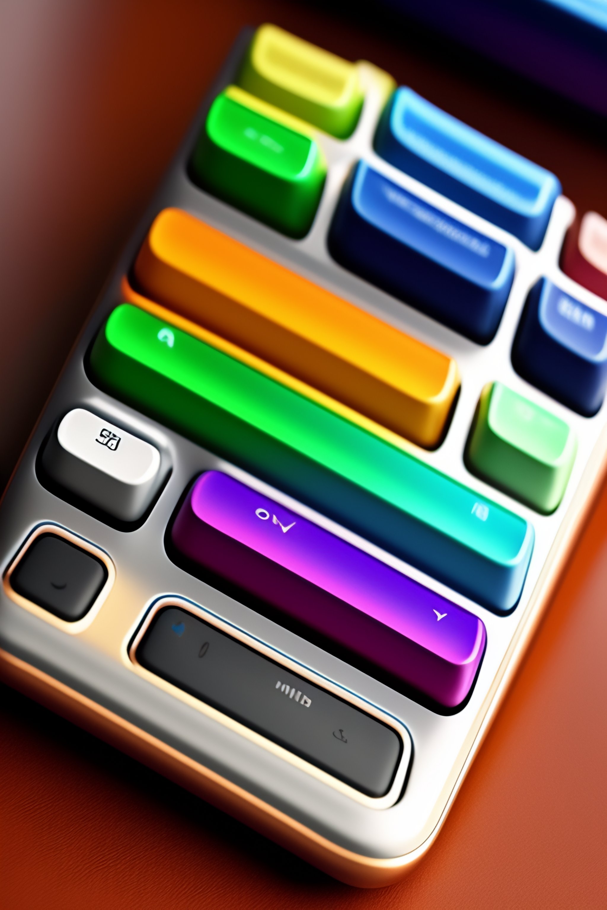 Lexica Rainbow keyboard