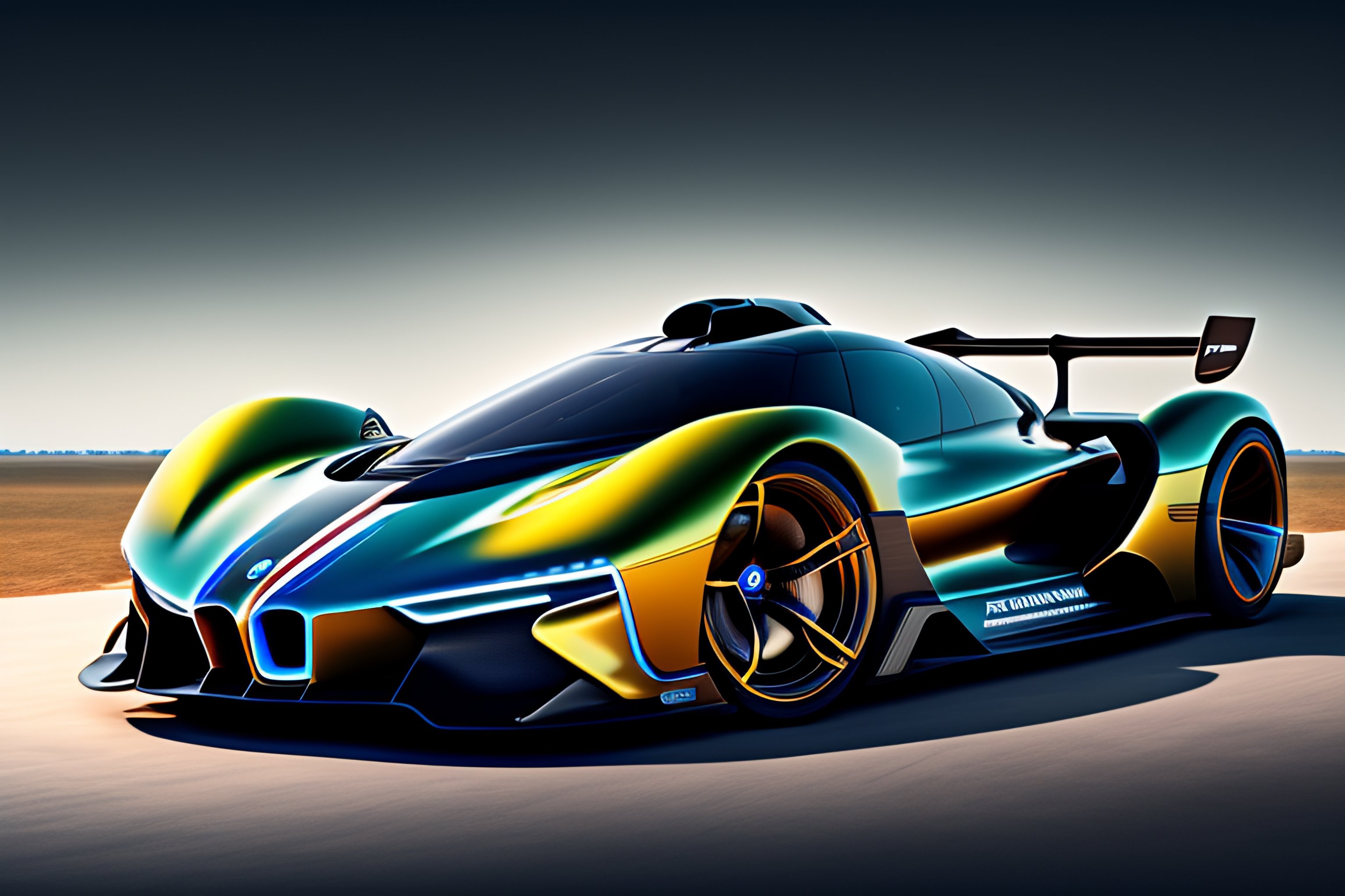 Lexica - BMW future hypercar Electric glow
