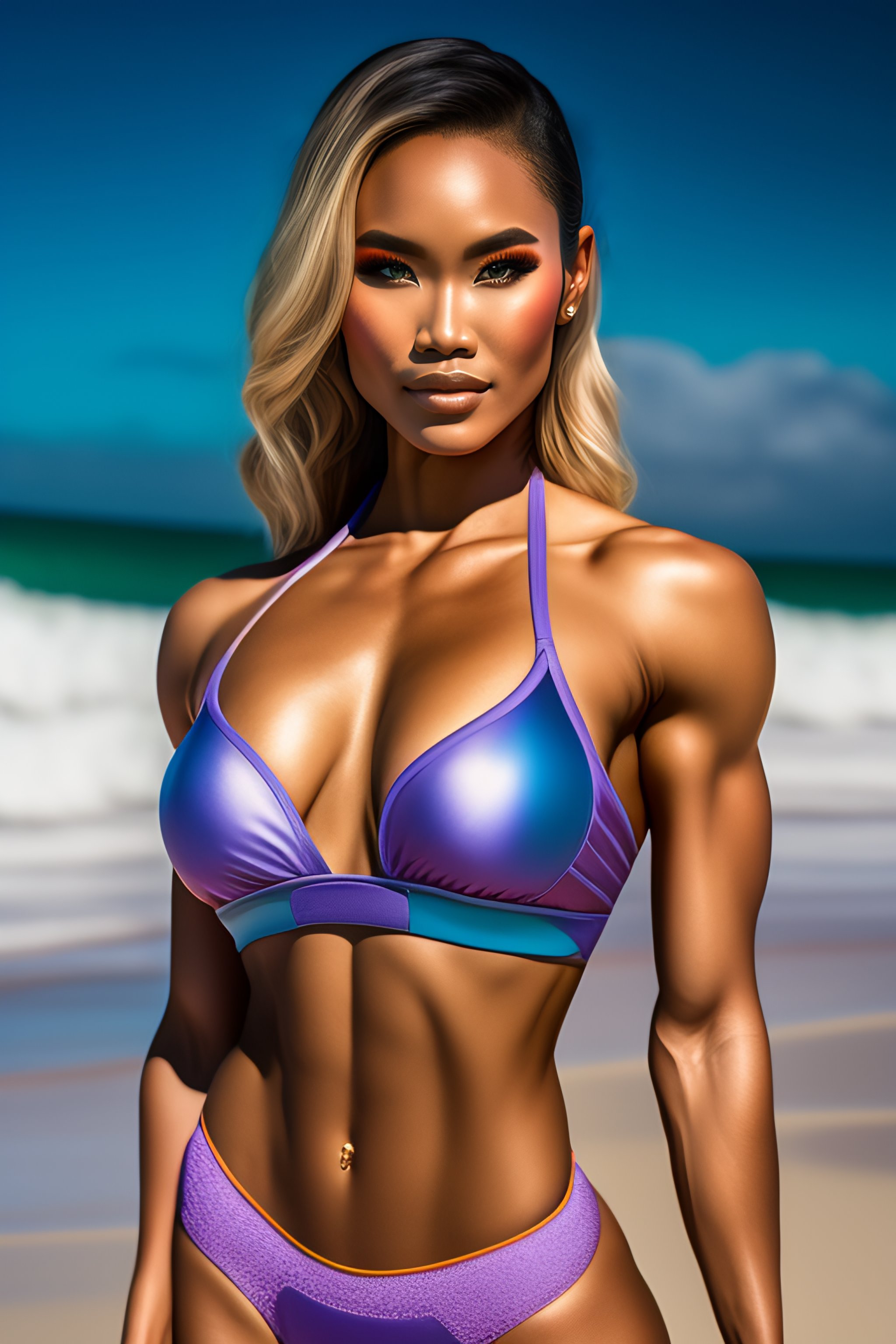 Lexica - Female fitness model